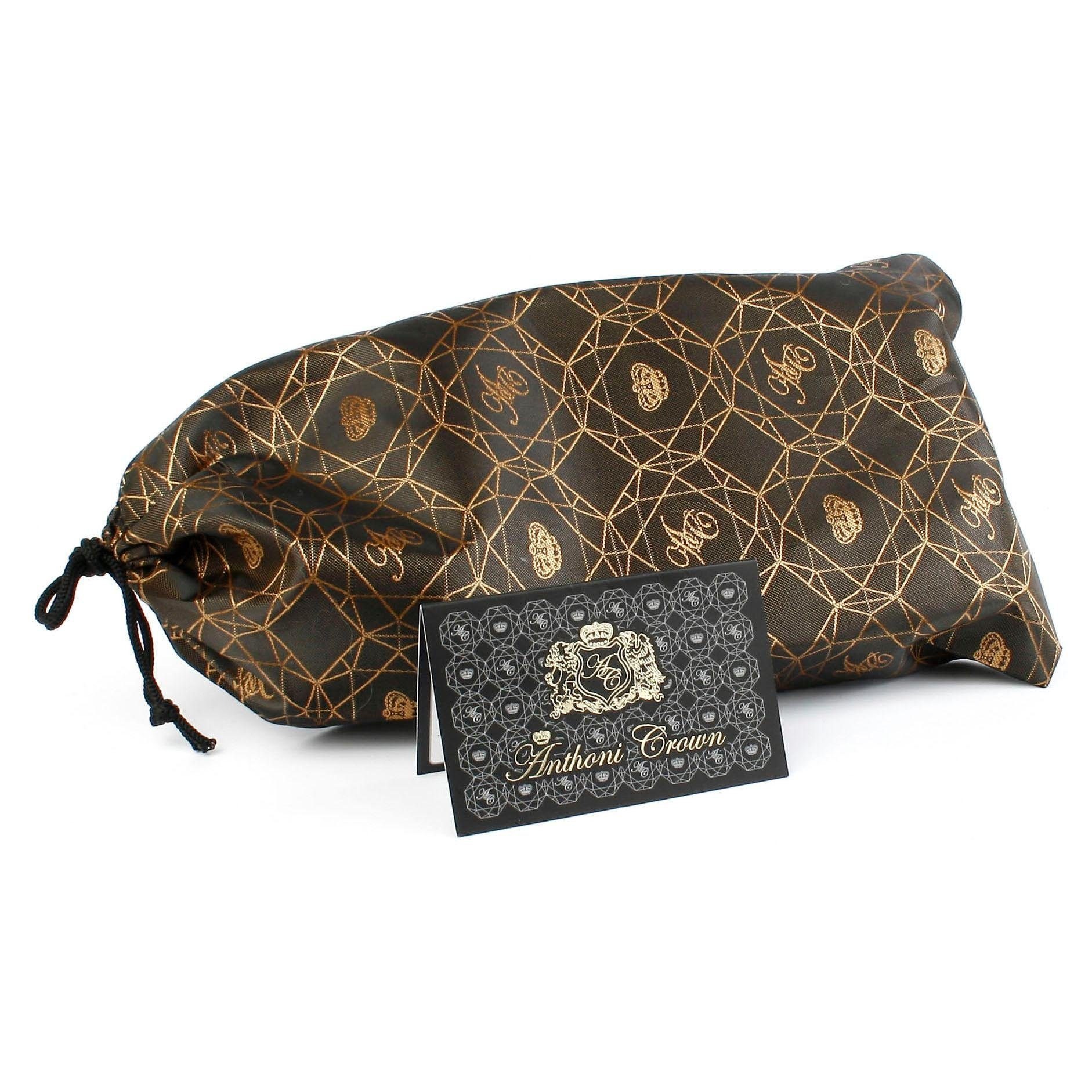Anthoni Crown Ceinture en cuir avec boucle satinée