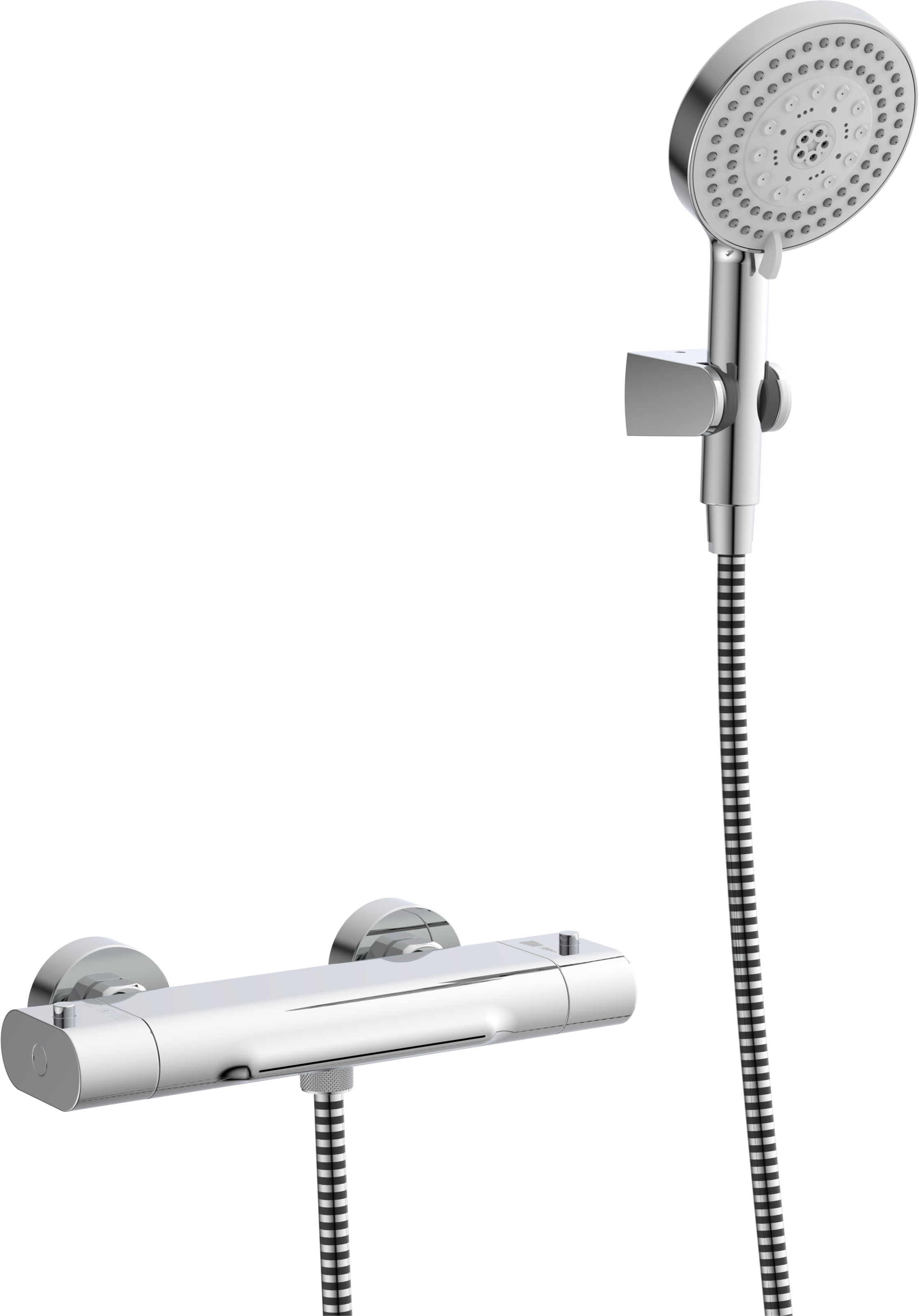 Eisl Duschsystem »Parma« Eco-Stopp-Funktion, Antikalk-Noppen, wassersparend