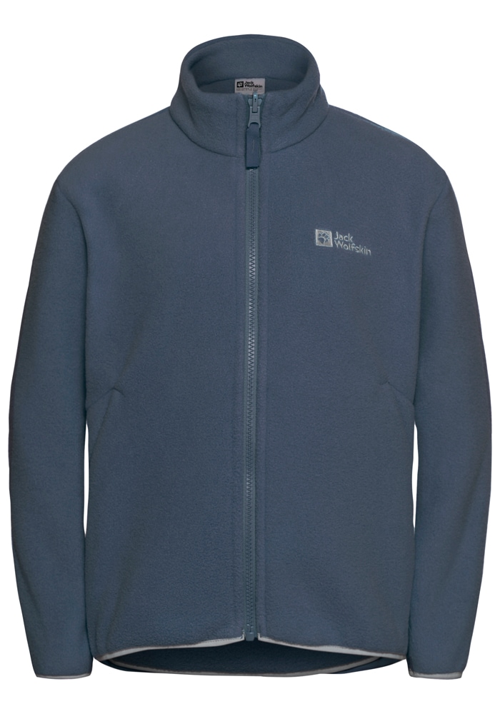 Jack Wolfskin 3-in-1-Funktionsjacke »ICELAND 3IN1 JACKET K« mit Kapuze für Kinder, mit fester Kapuze, atmungsaktiv, winddicht, wasserdicht