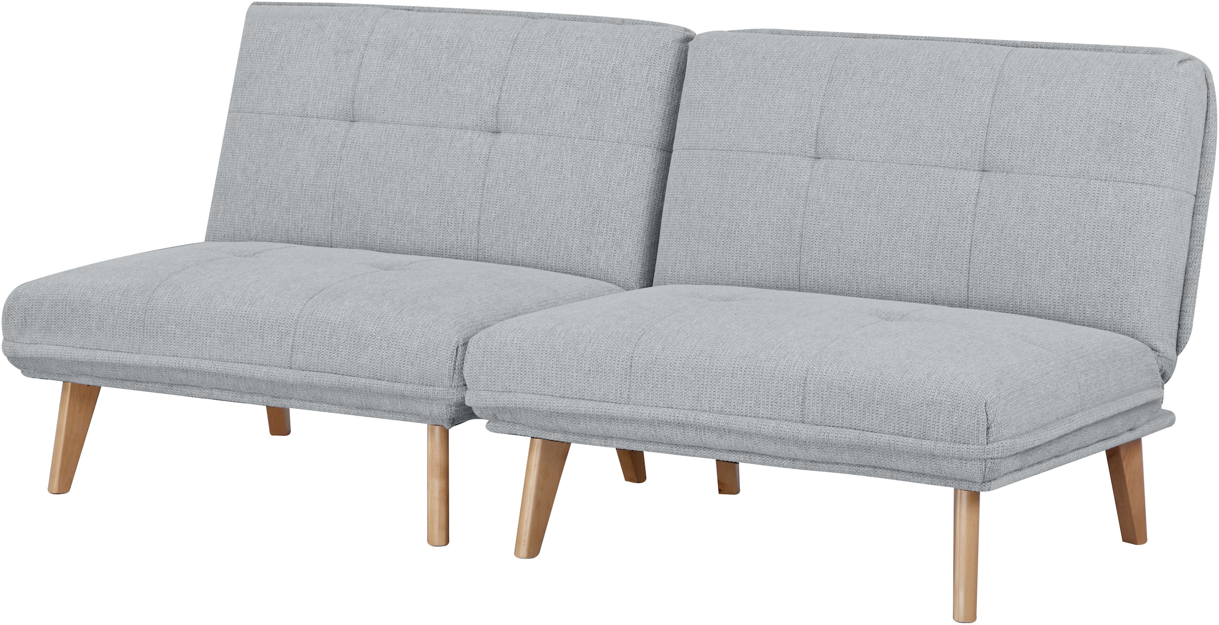 INOSIGN Sessel »DELANEY Schlafsofa, bestehend aus 2 Modulen, mit Schlaffunktion« Bettsofa, Schlafsessel, Klappsofa, erweiterbar, in Webstoff