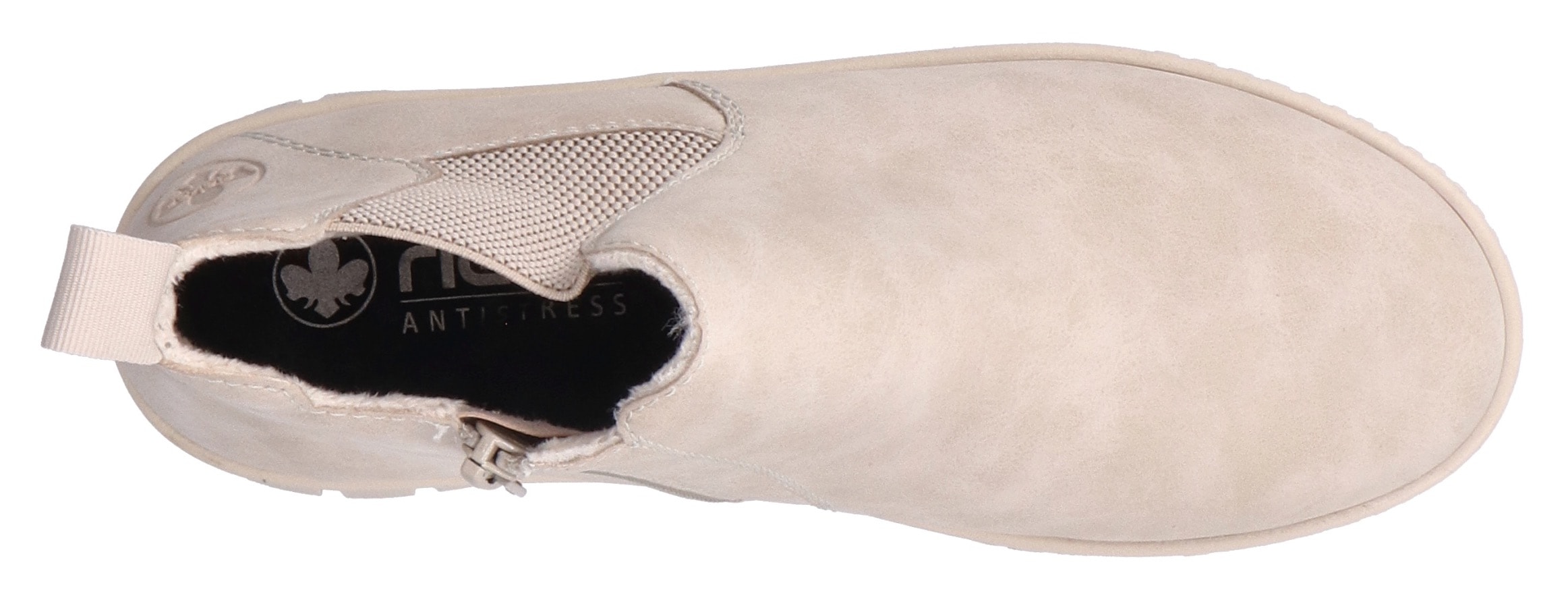 Rieker Winterboots  Chelseaboots, Plateausneaker, Stiefelette, Reissverschluss und Stretch