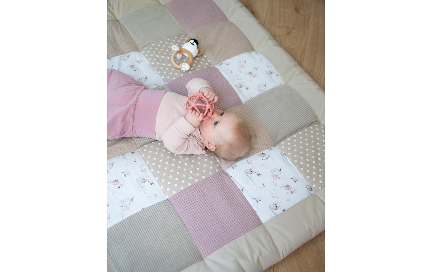 ULLENBOOM ® Krabbeldecke »Märchenwald 140 x 140 cm«