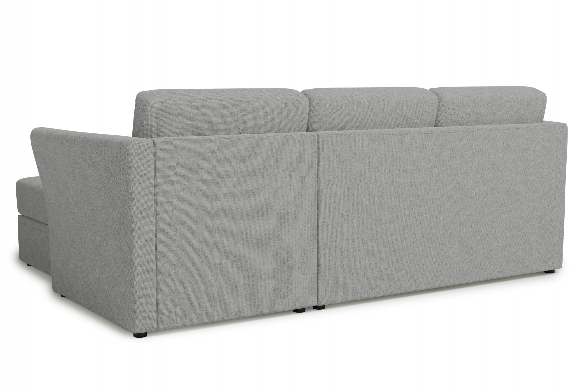 Home affaire Canapé d'angle »Lavars, L-Form, Schlafsofa« mit Bettfunktion und Stauraum, in zwei verschiedenen Bezugsqualitäten