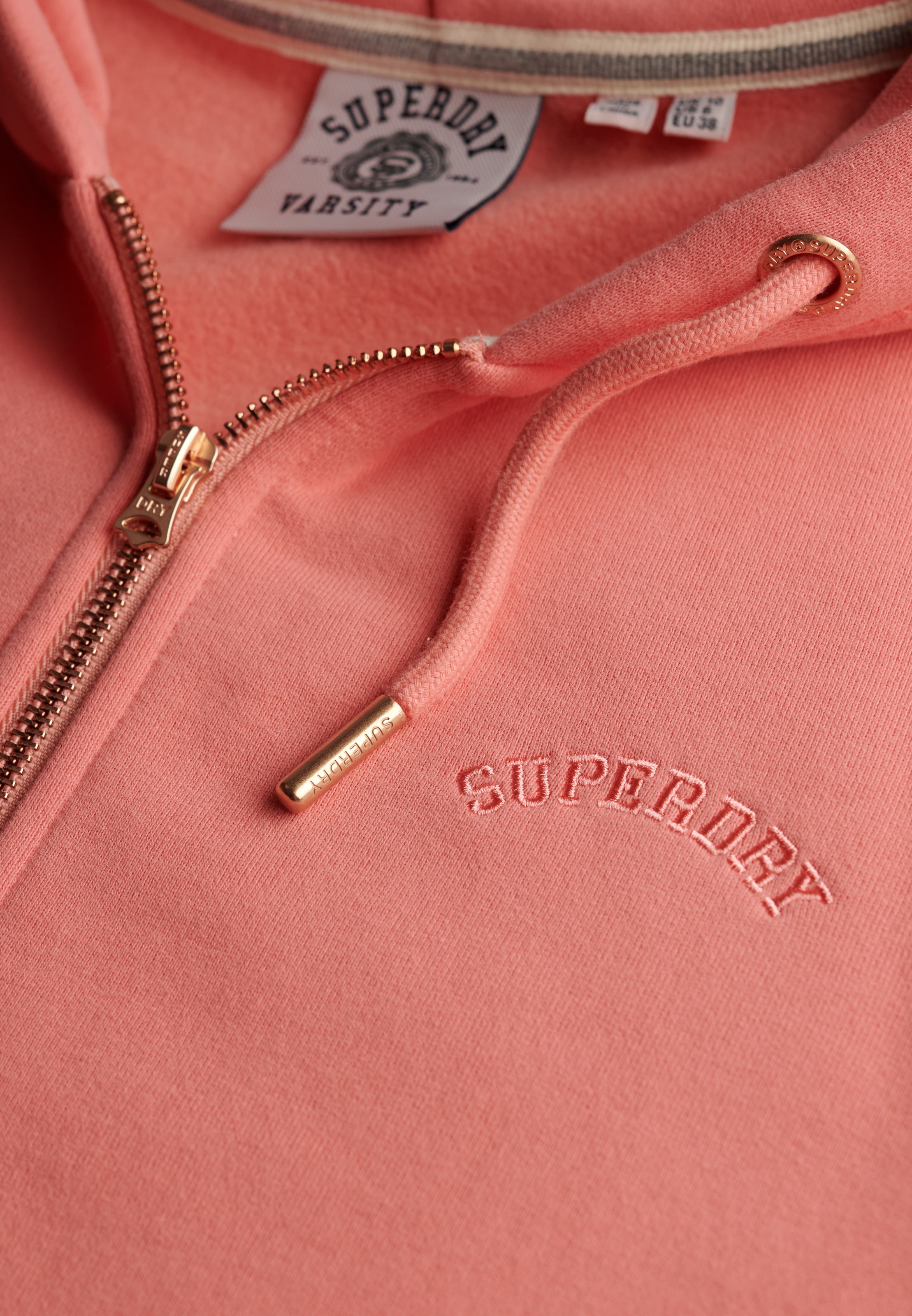 Superdry Kapuzensweatjacke »ESSENTIAL LOGO ZIPHOOD HB«
