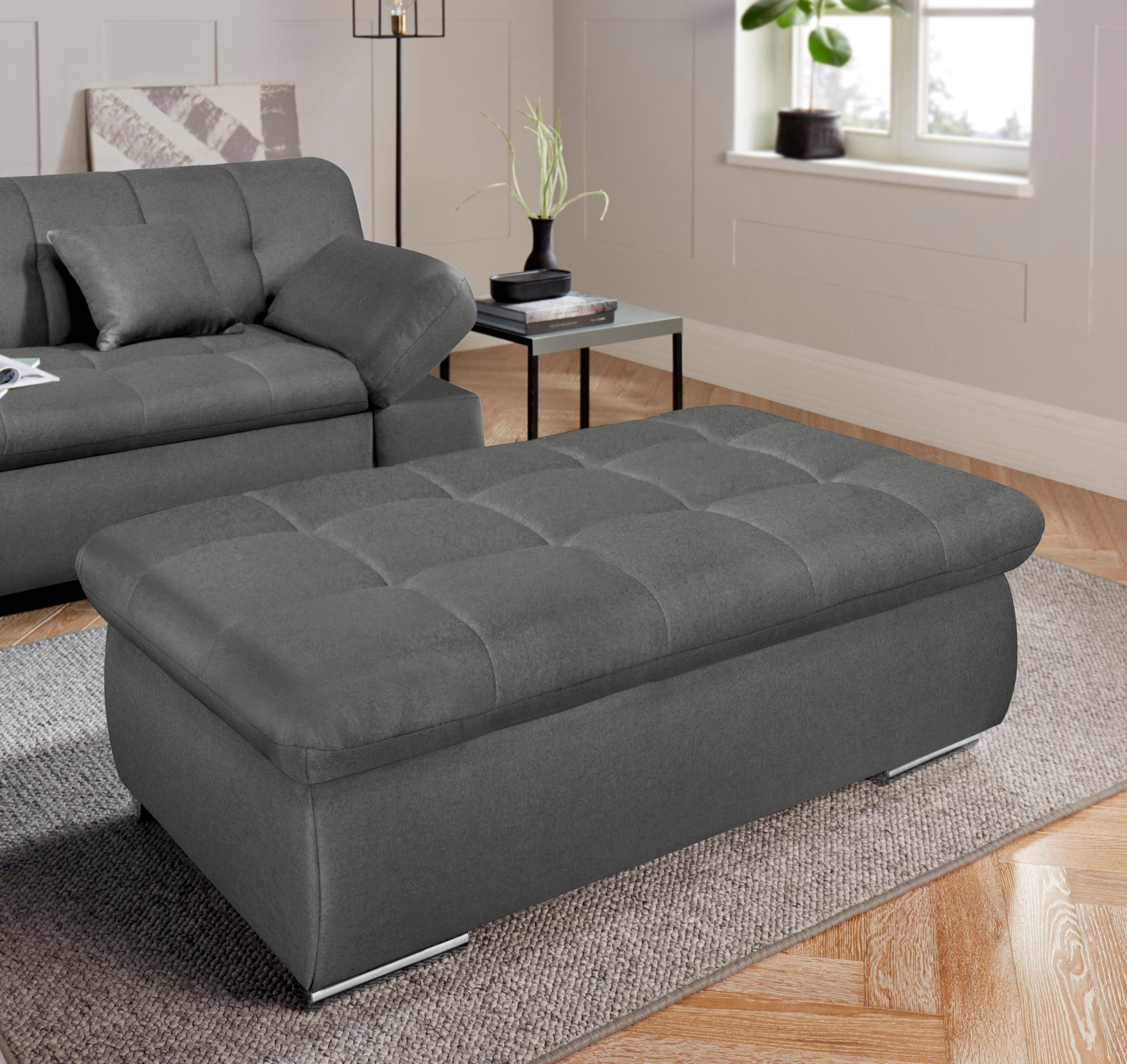 DOMO collection Hocker »Mona« mit Stauraumfach