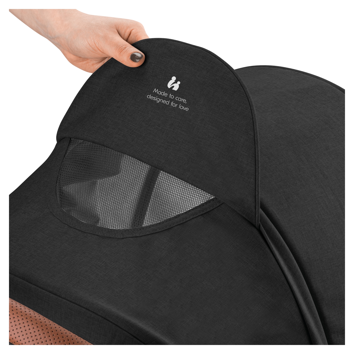 Hauck Poussette pour enfants »Uptown, Black Melange« 22 kilos bis 22 kg belastbar