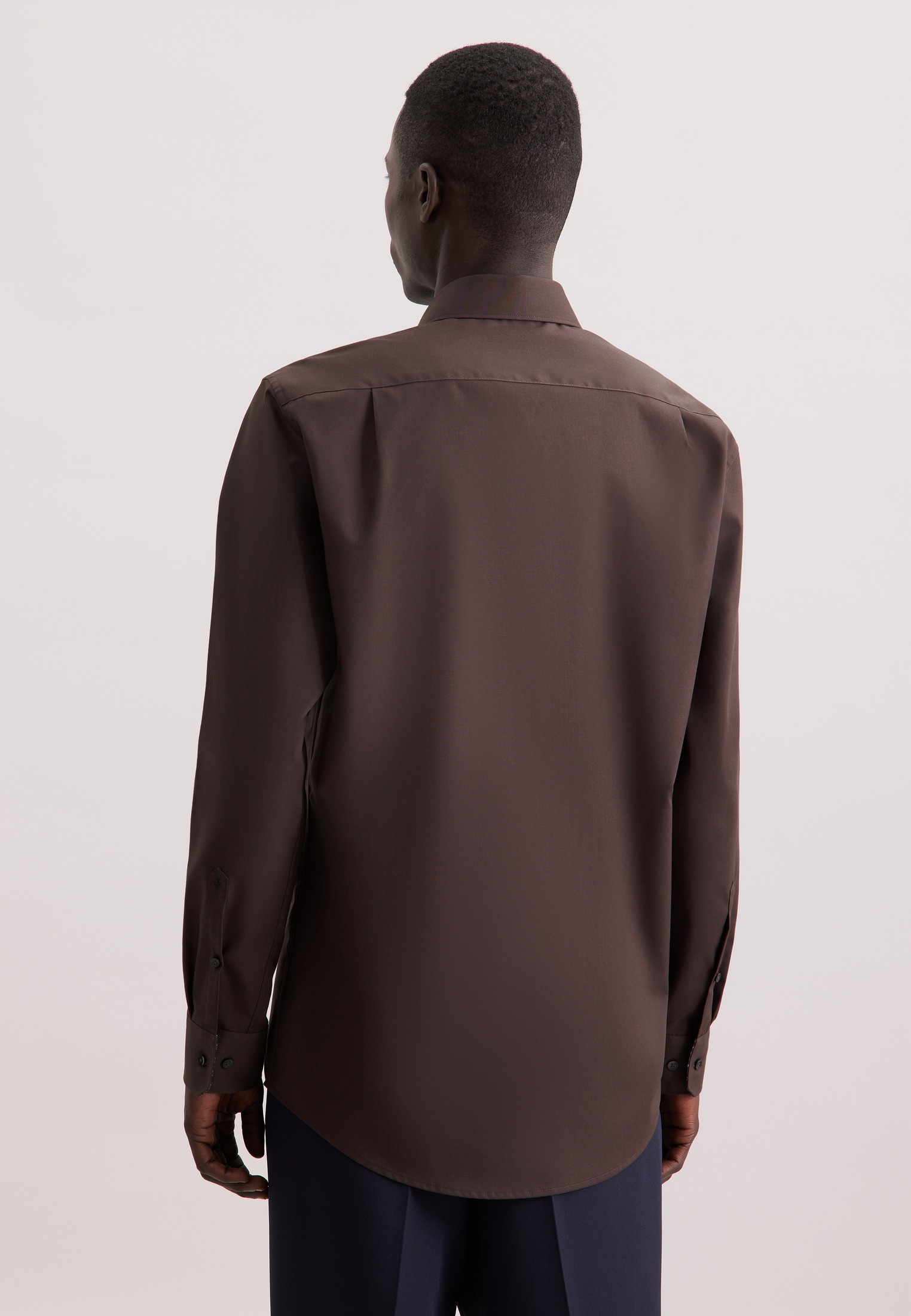 seidensticker Chemise d'affaires »Schwarze Rose« Regular 1/1 Kentkragen Uni