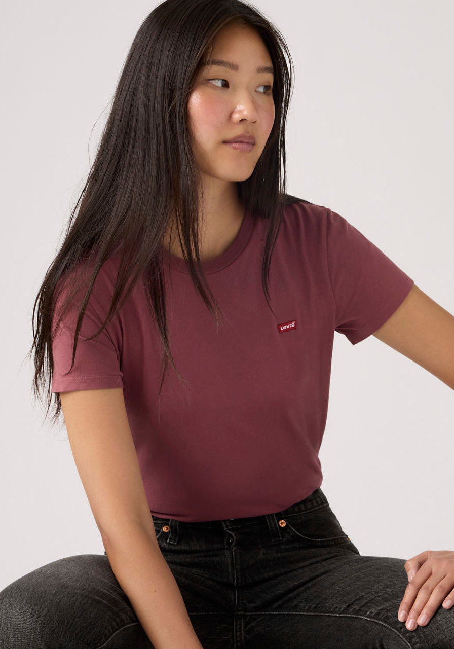 Levi's® T-shirt »TEE Minilogo« mit kleiner Logostickerei