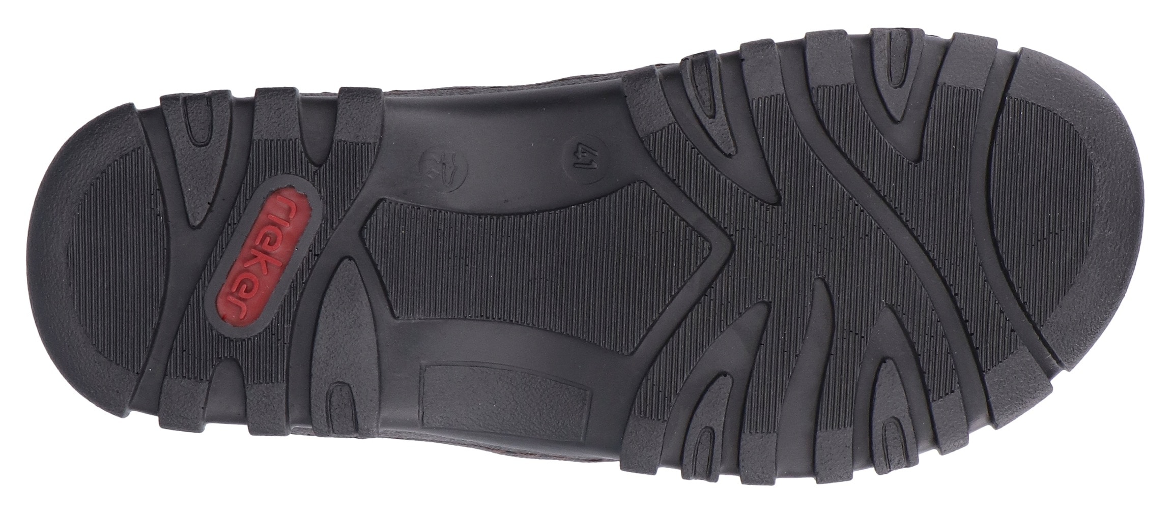 Rieker Sandale de trekking  , Sommerschuh, Outdoorsandale, Freizeitsandale, mit Profilsohle