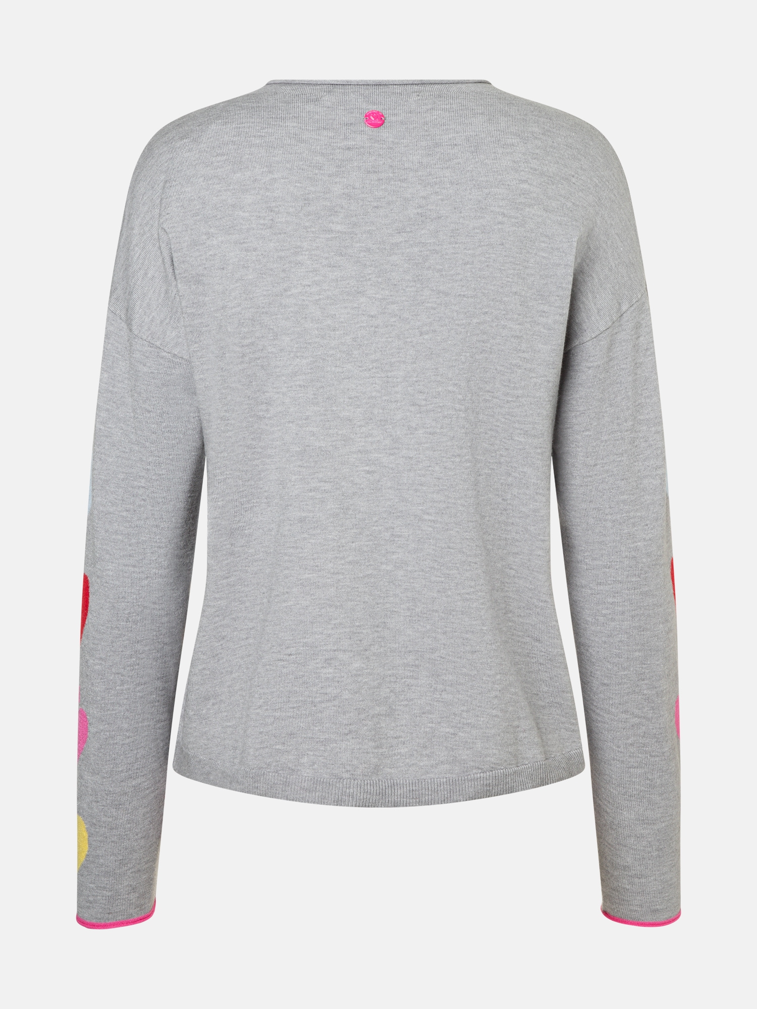 Lieblingsstück Pull à col rond »LariL« avec bord roulé, mélange de matériaux avec viscose