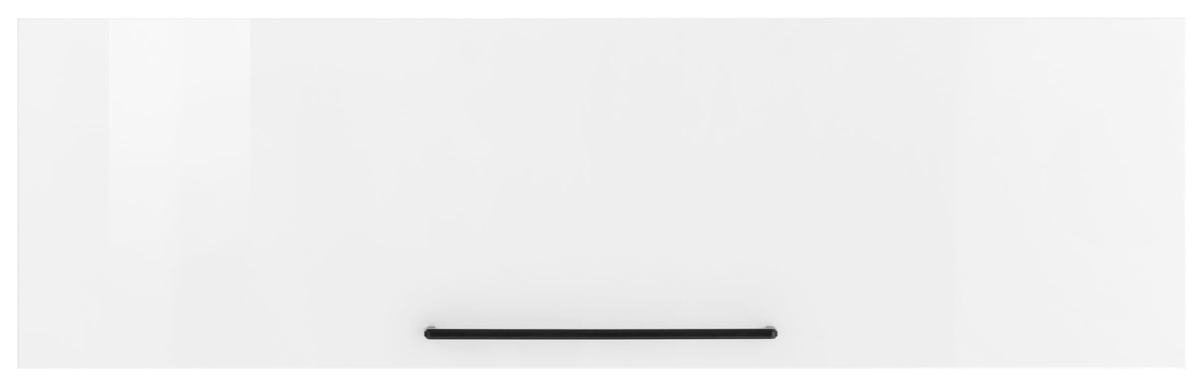 KOCHSTATION Klapphängeschrank »KS-Tulsa« 110 cm breit, mit 1 Klappe, schwarzer Metallgriff, MDF Front
