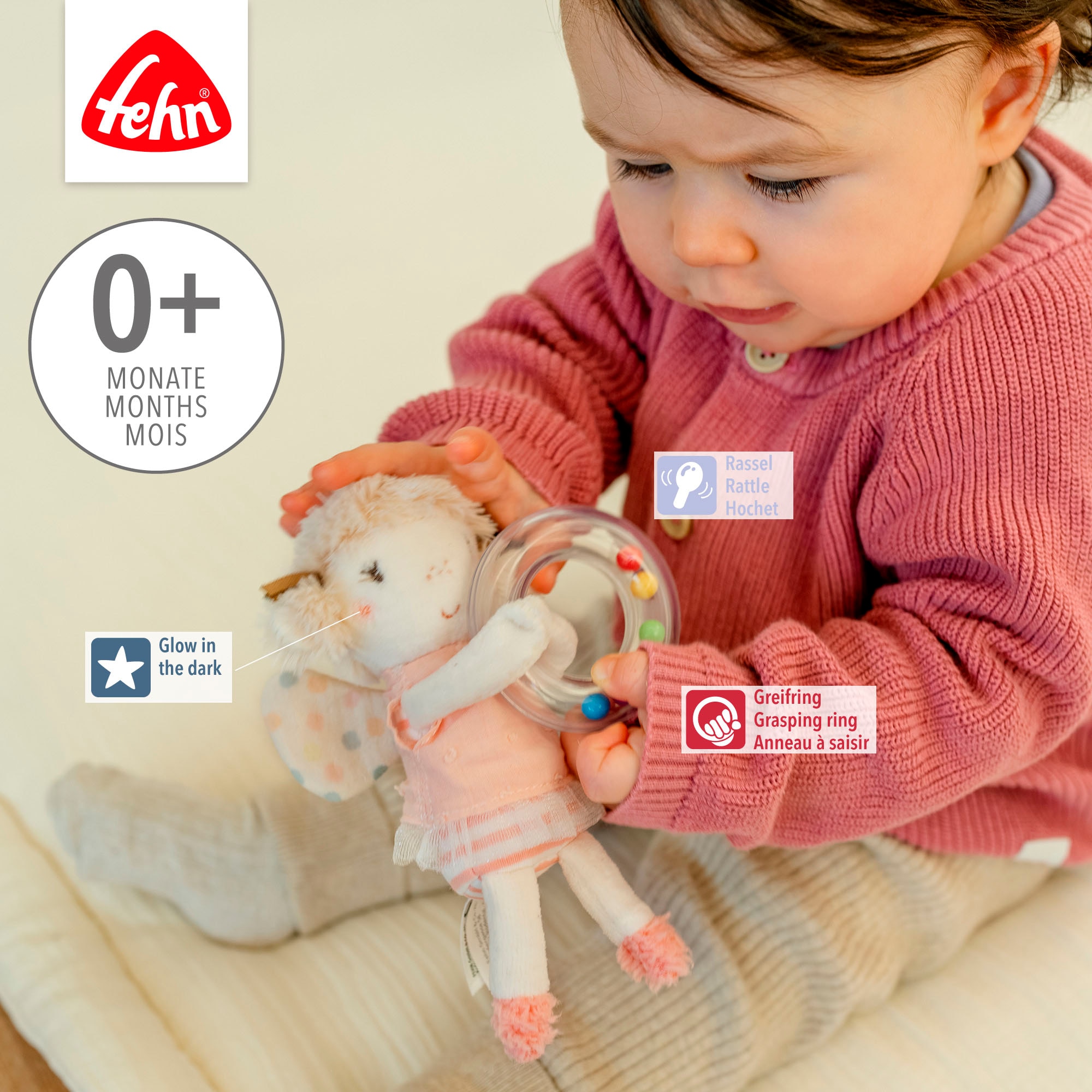 Fehn Hochet »feehnLAND, Rasselring Fee«