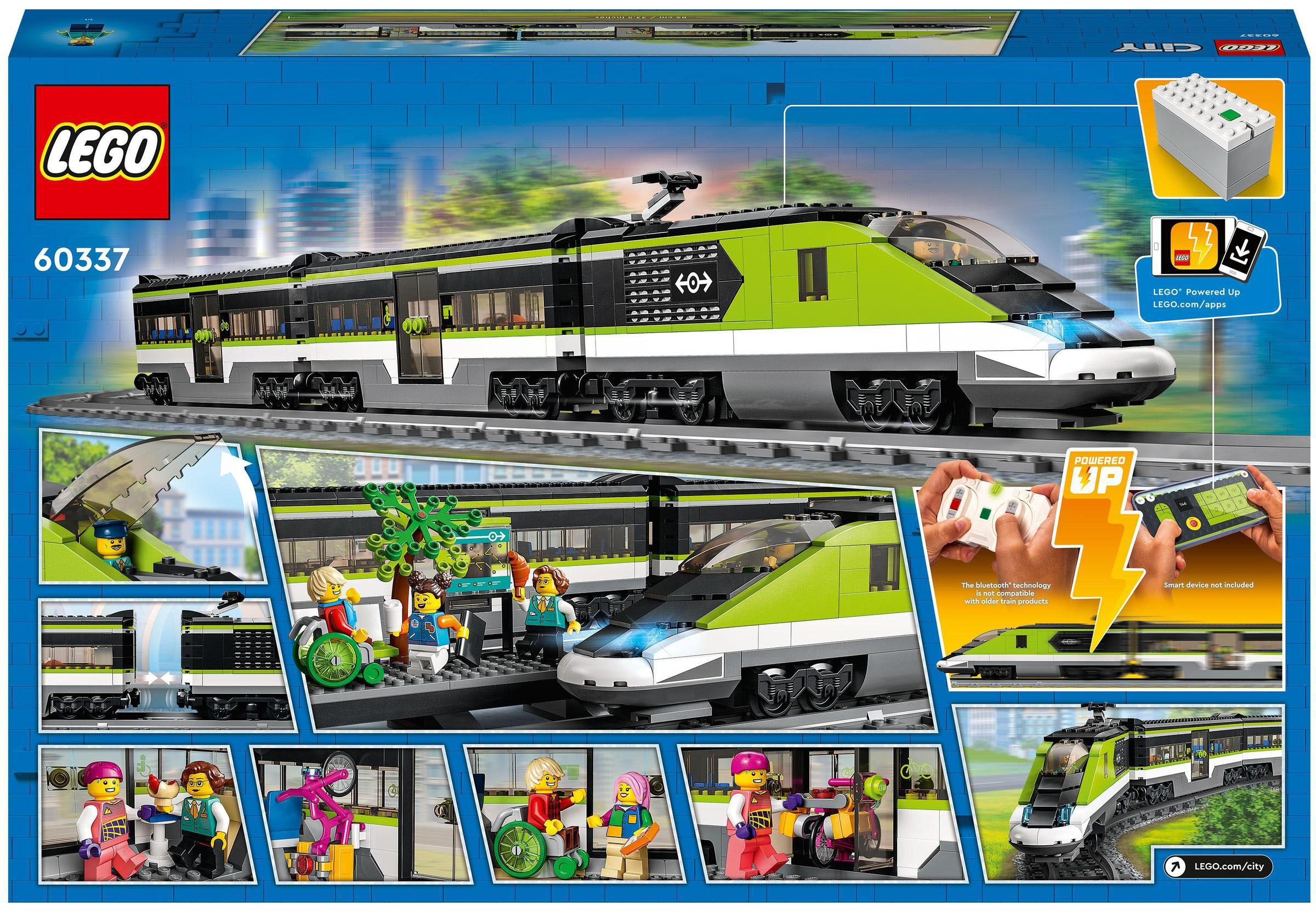 LEGO® Konstruktionsspielsteine »Personen-Schnellzug (60337), LEGO® City«