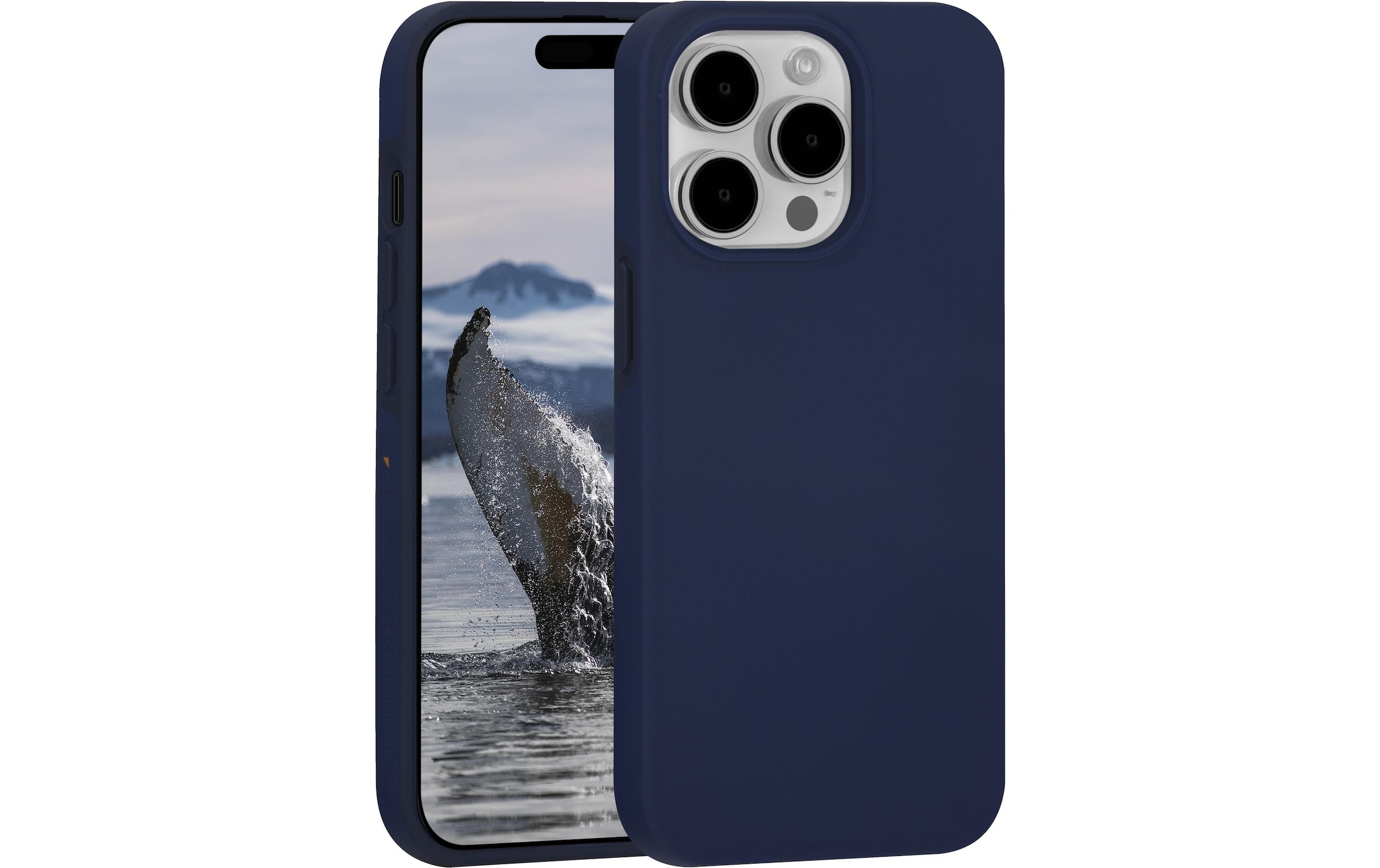 dbramante1928 Couverture arrière »Iceland Ultra D3O iPhone 15 Pro Max Blau«