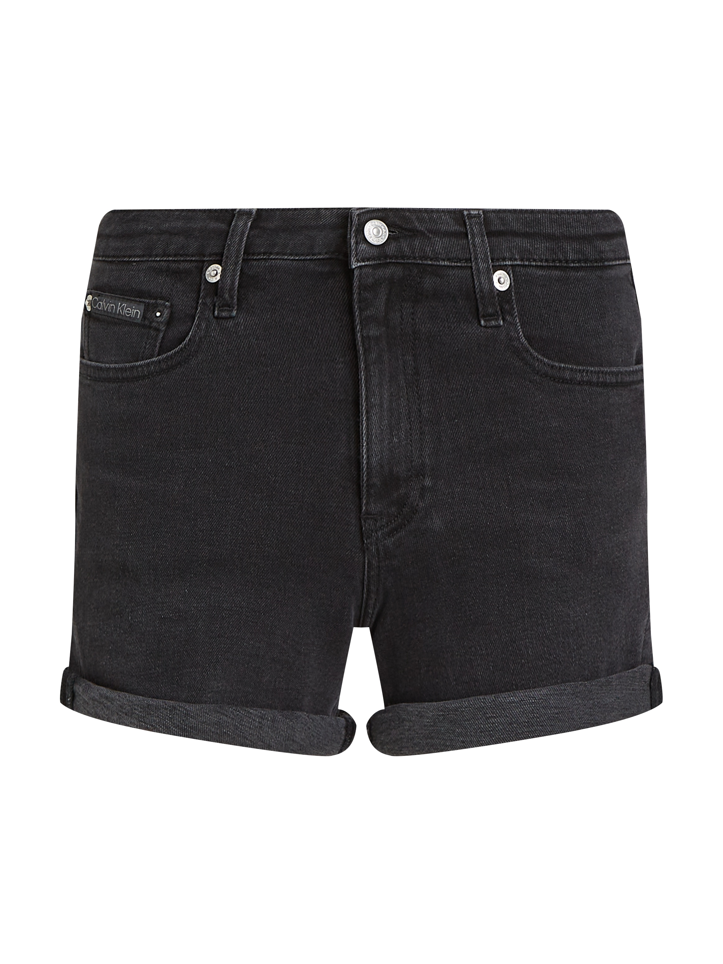 Calvin Klein Jeans Shorts »MID RISE SHORT«  mit Umschlagsaum