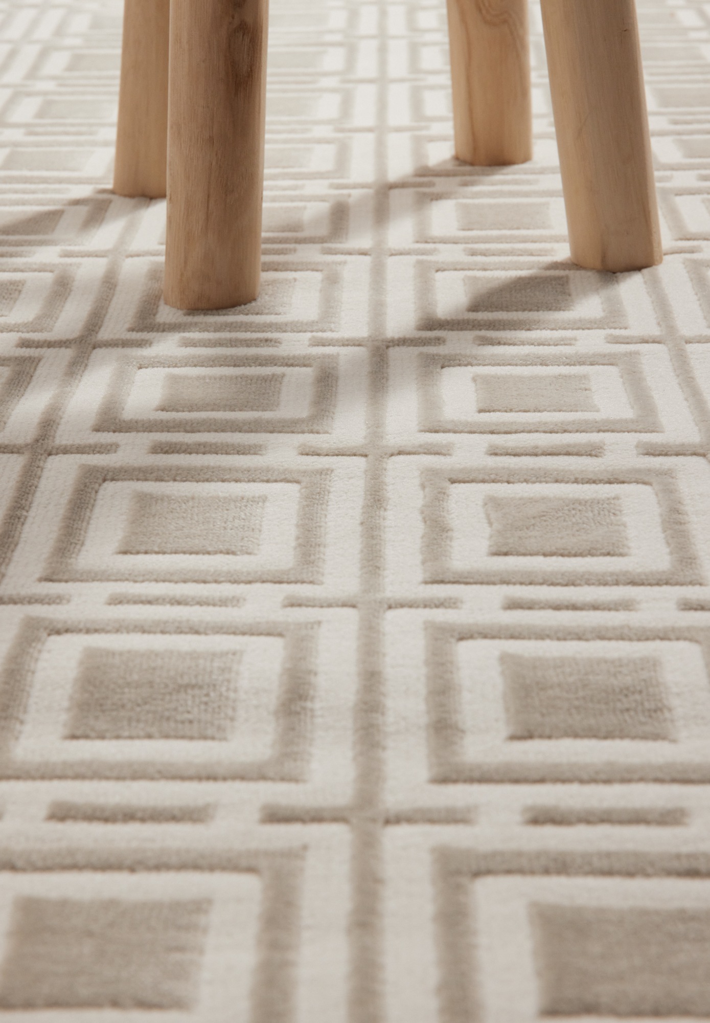 ELLE DECORATION Designteppich »Howlite« rechteckig 9 mm Höhe Wohnzimmer, Schlafzimmer, Läufer, Hoch-Tief Effekt, Flur, Glanz