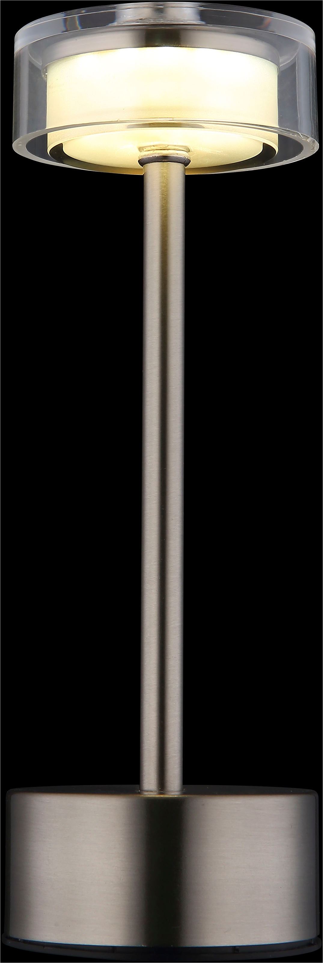 GLOBO LIGHTING Lampe de table LED »SHIRA« 1 cuis blanc chaud - blanc froid Akkutischleuchte, Touchdimmer, Lichttemperaturwechsel