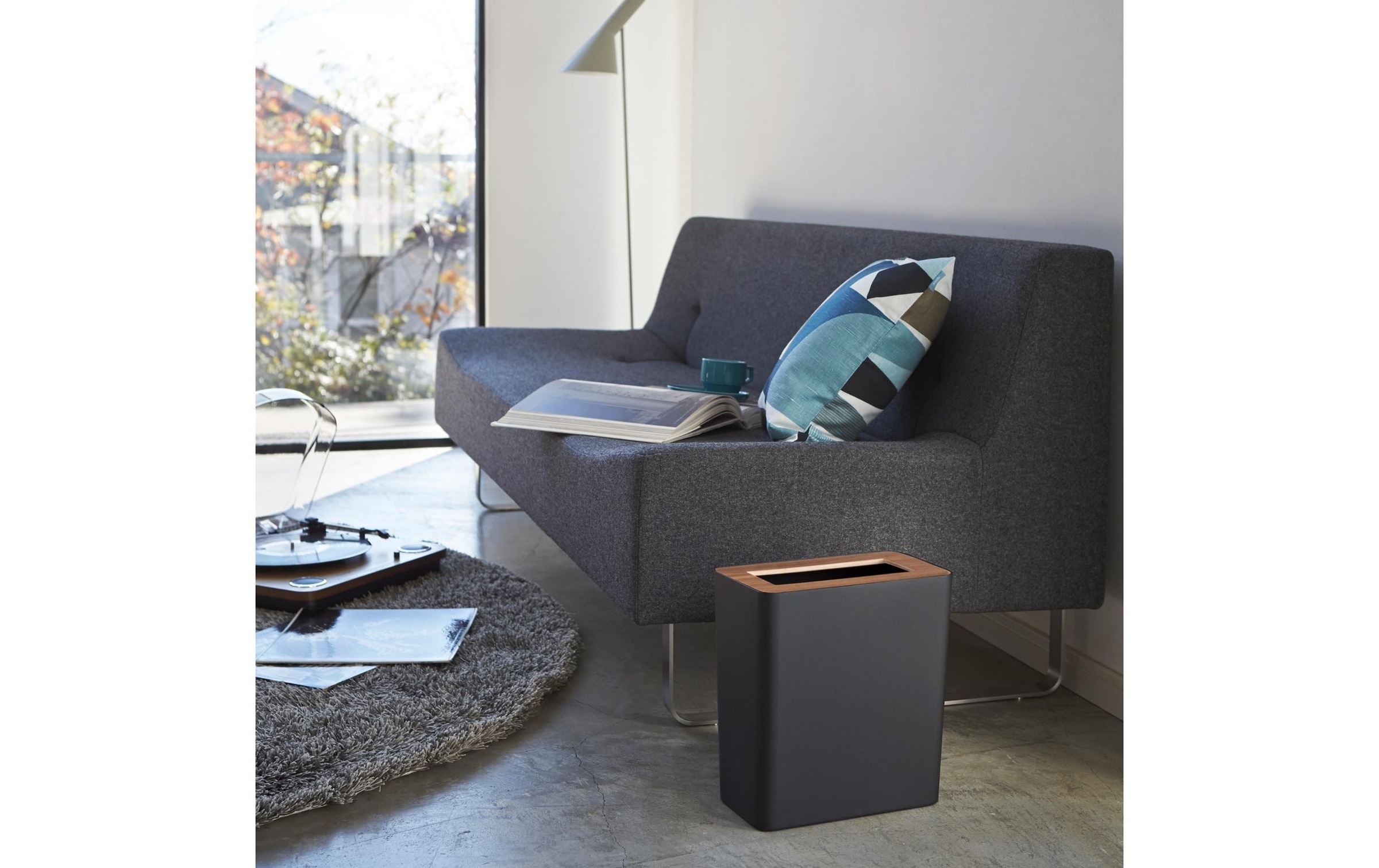 Yamazaki Mülleimer »RIN 10 l« Holzart: Eiche (USA)