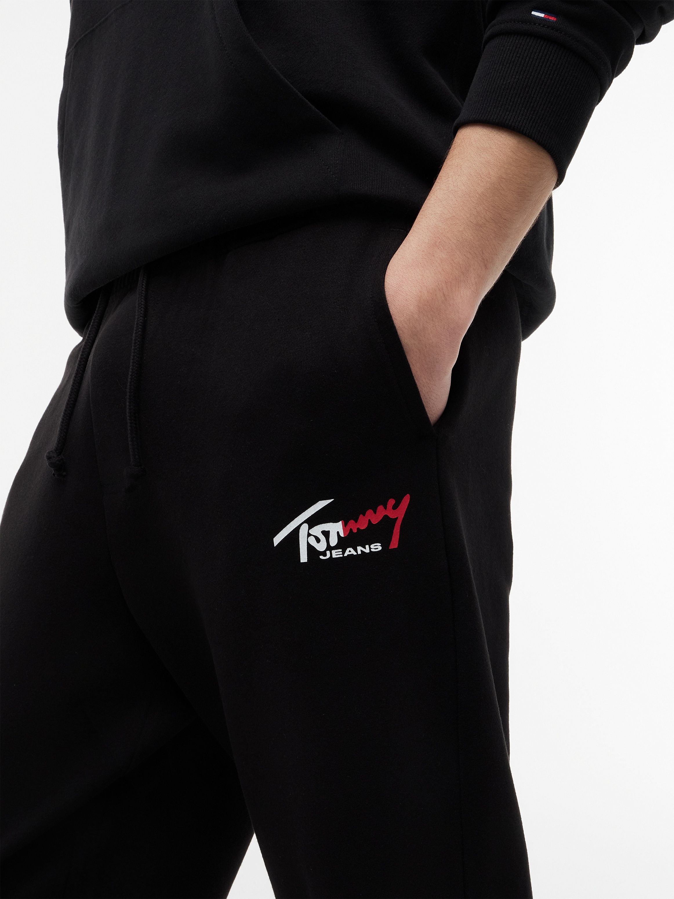 Tommy Jeans Jogginghose »TJM REGULAR SIGNATURE«  mit Logo und Bündchen