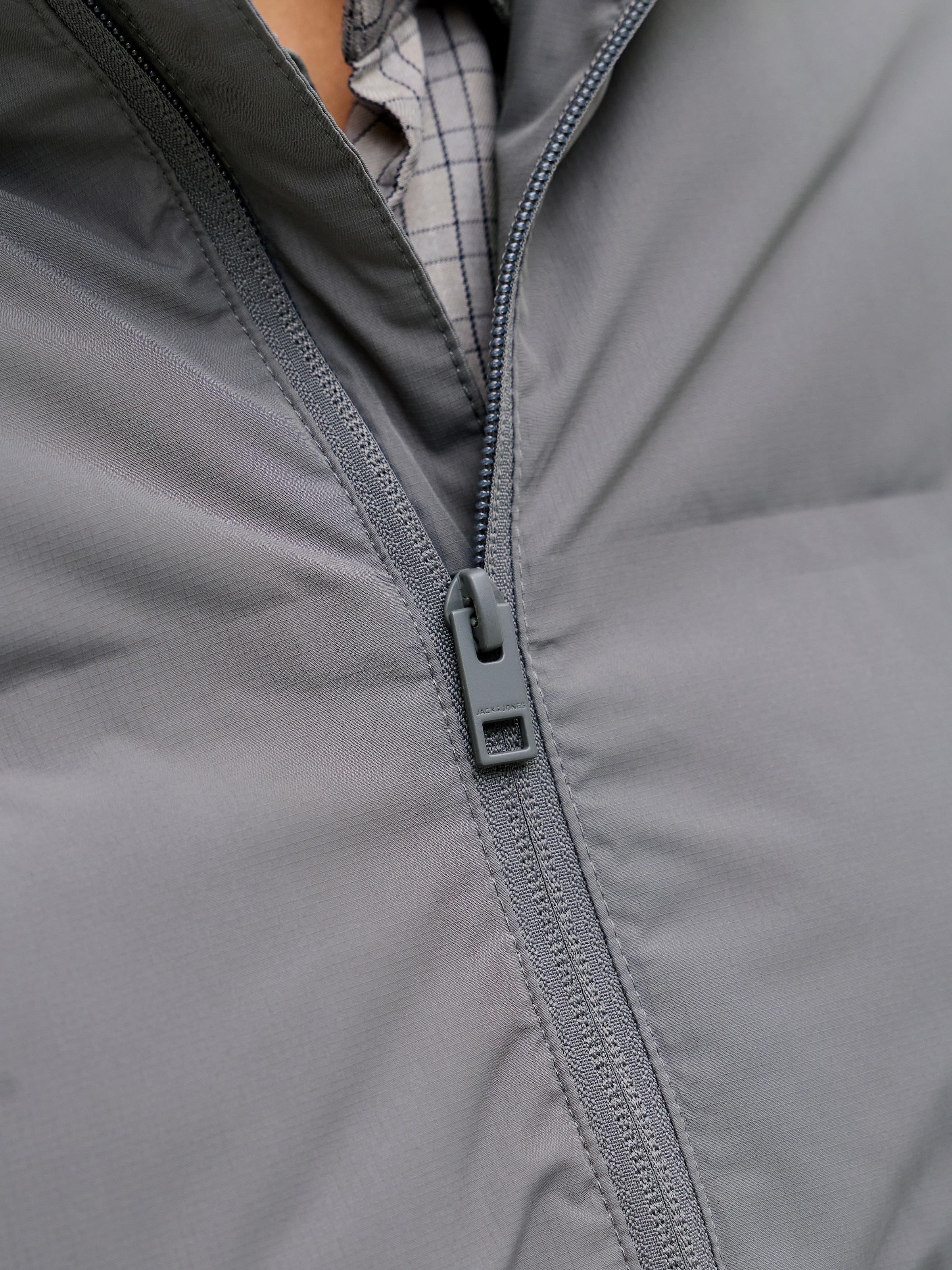 Jack & Jones Veste matelassée »JJESOHO PUFFER COLLAR SN« ohne Kapuze