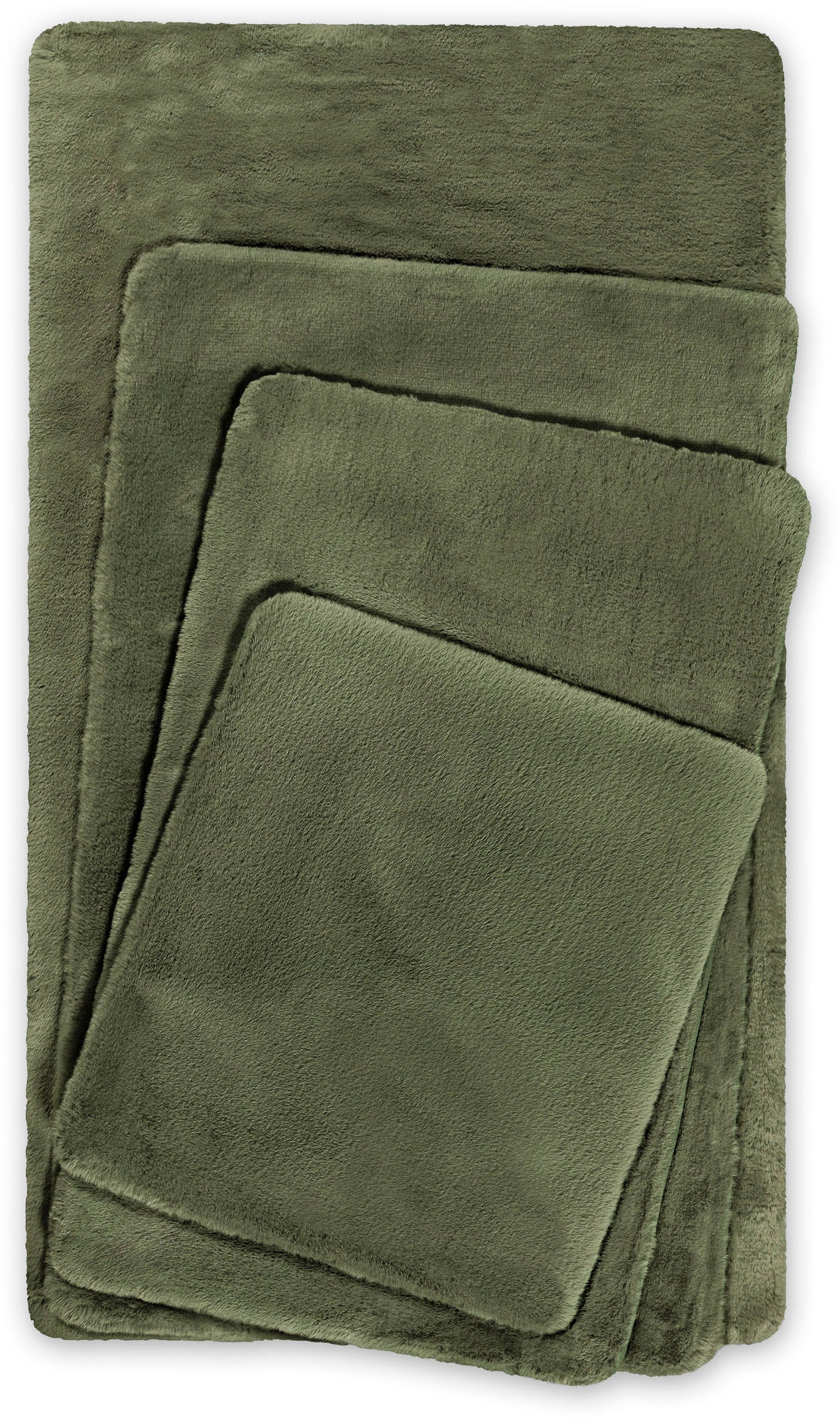 Wecon home Basics Tapis de bain »Emil« Höhe 25 mm waschbar, rutschfest, strapazierfähig, pflegeleicht und super weich
