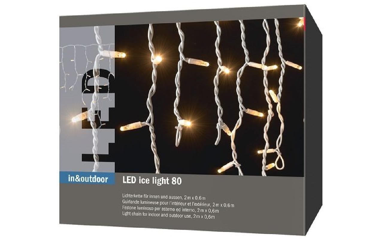 STT LED-Lichtervorhang »Ice Light 80«