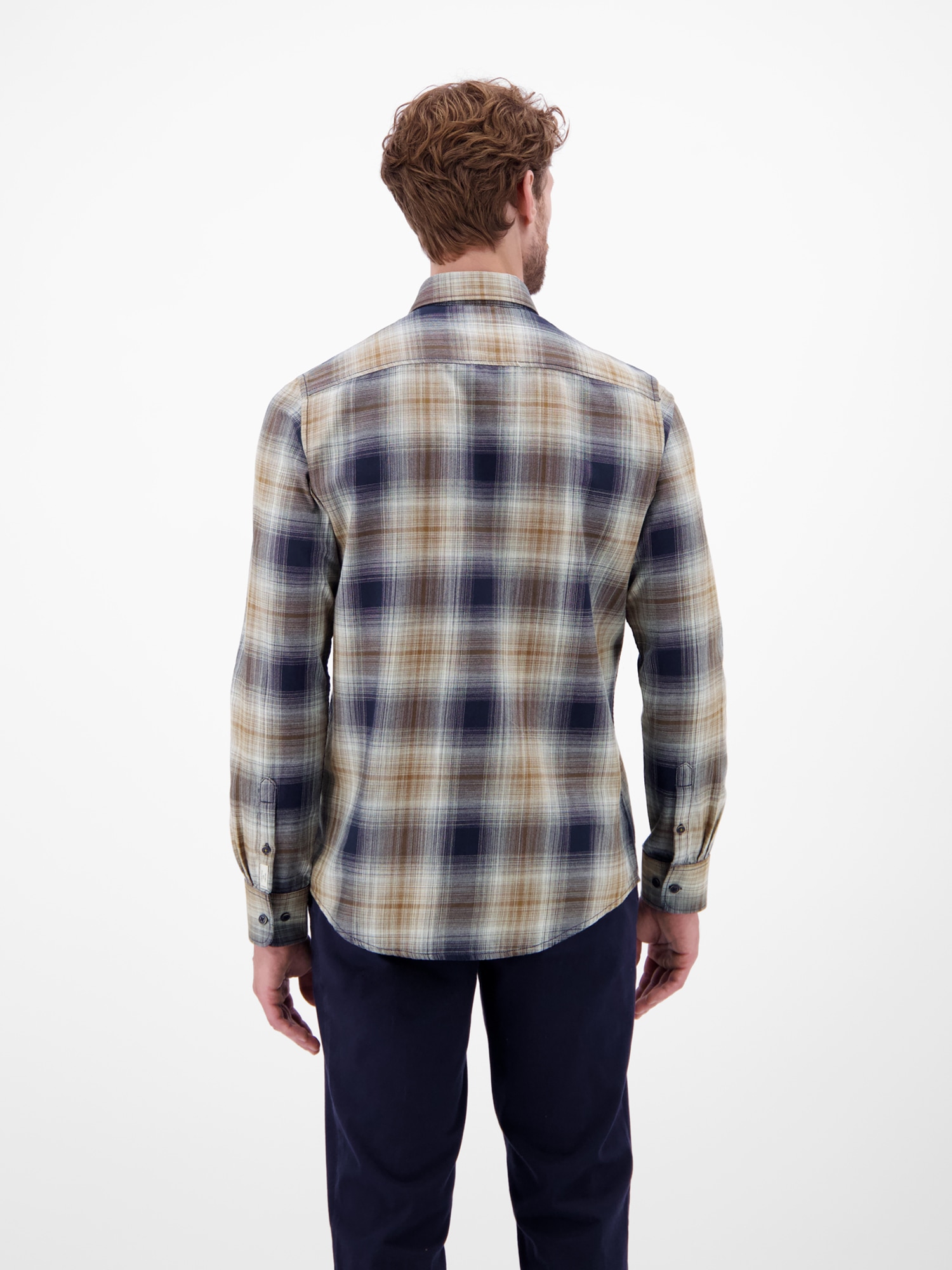 LERROS Chemise à carreaux »LERROS Herren Karohemd, charakterstark und stilbewusst«