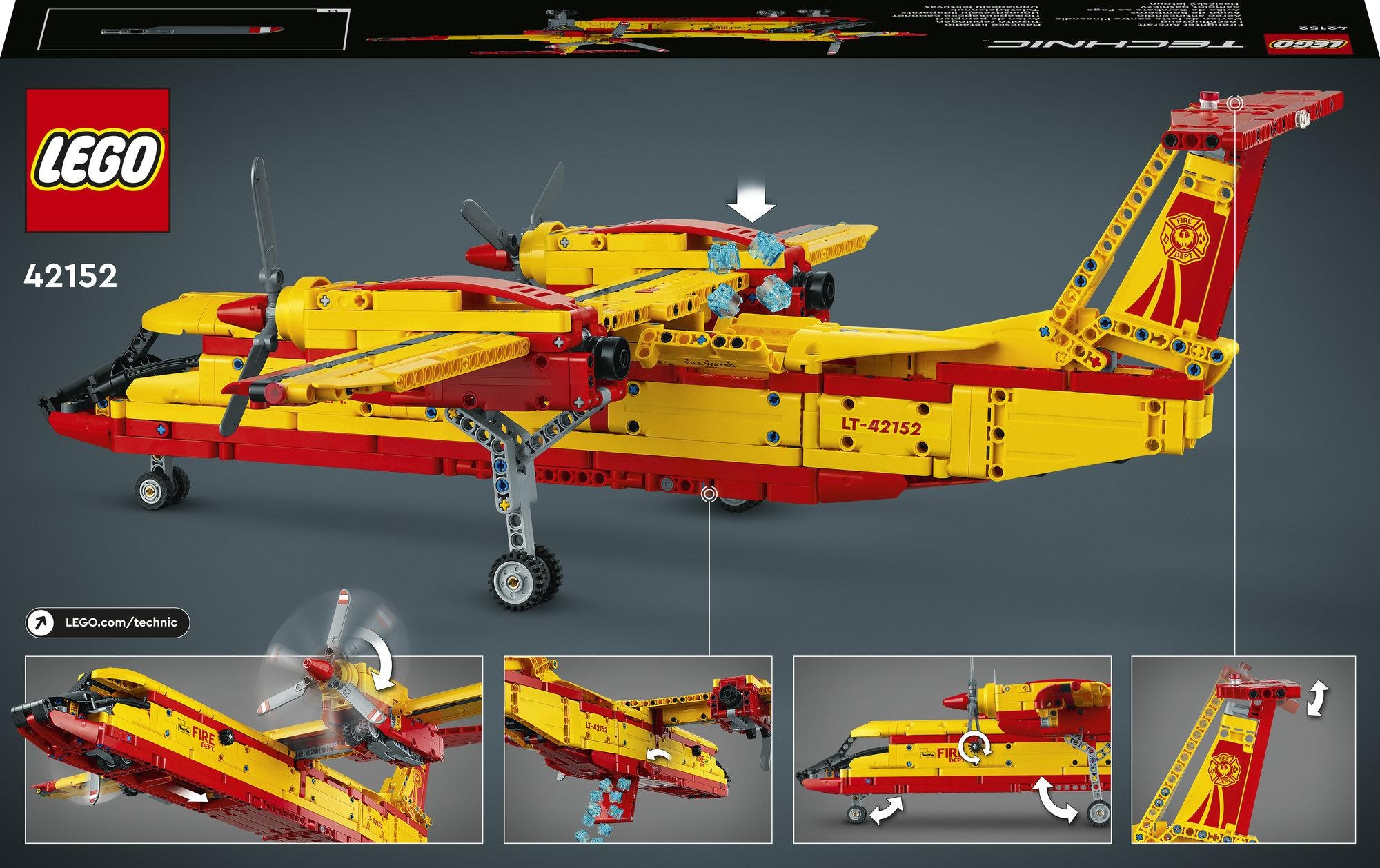 LEGO® Konstruktionsspielsteine »Technic Löschflugzeug 42152«