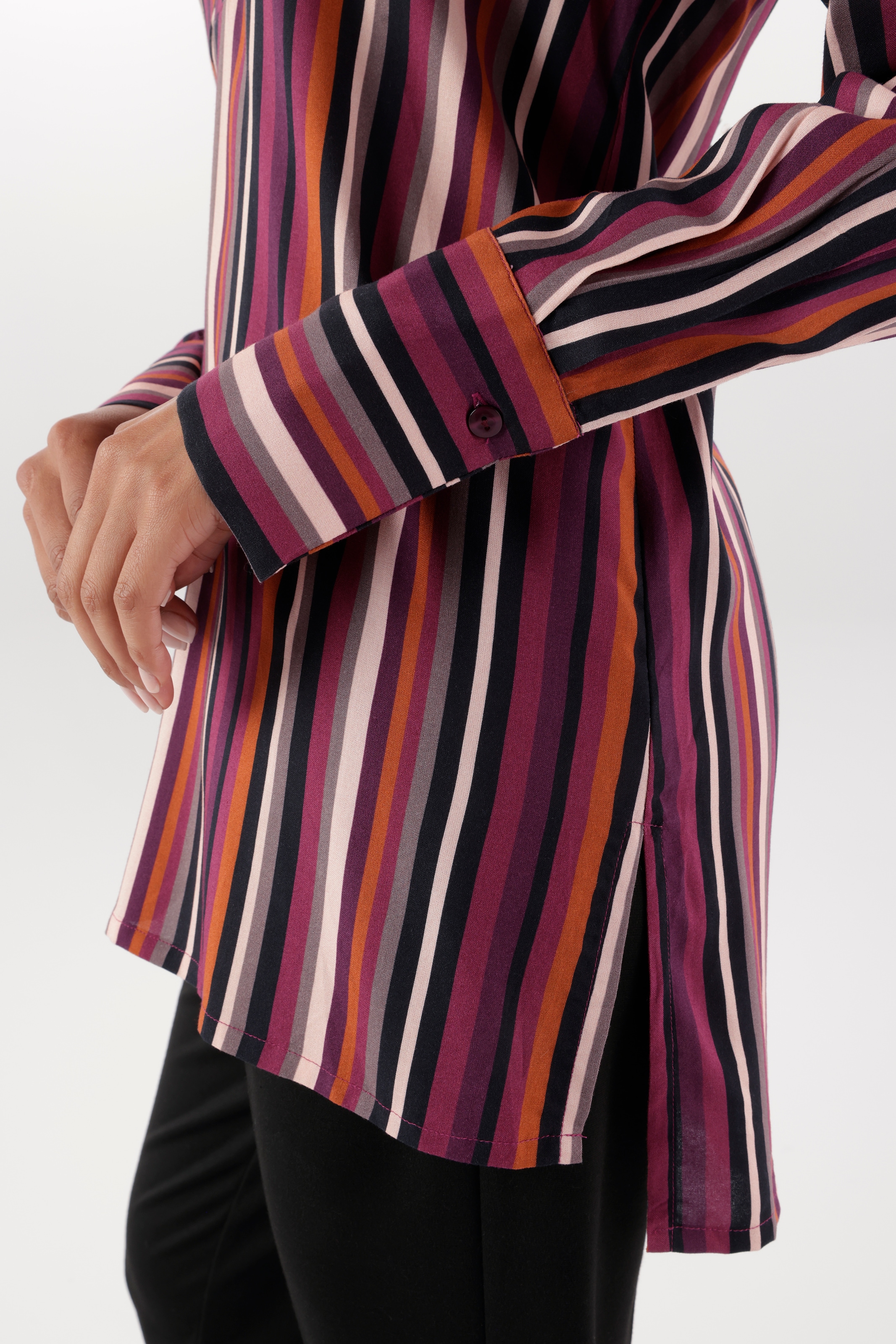 Aniston SELECTED Blouse à enfiler Vokuhila - plus long à l'arrière - NOUVELLE COLLECTION