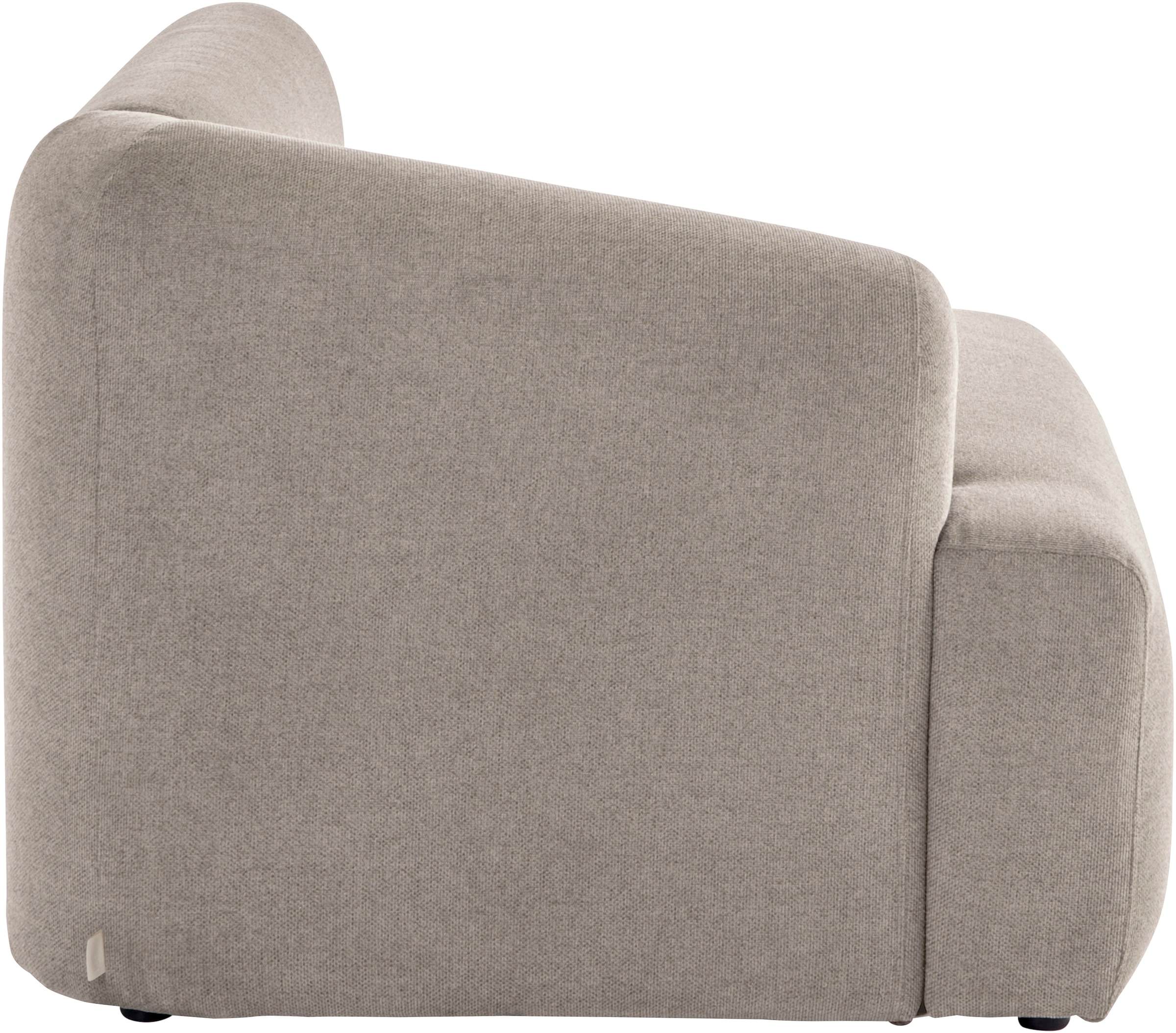 LeGer Home by Lena Gercke Fauteuil »LYZA mit Armlehne links oder rechts, Masse B/T/H: 96/96/74 cm« utilisable en module ou séparément, pour composition individuelle