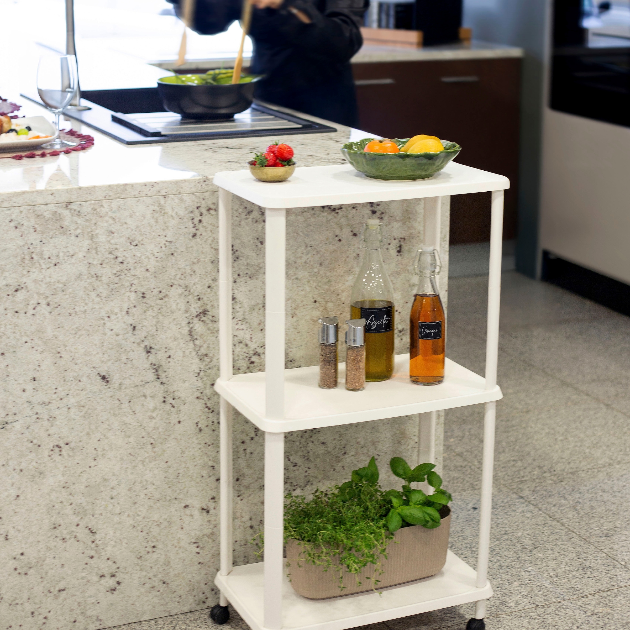 Bischof Badregal »Amico II« stabil, mobil und agil