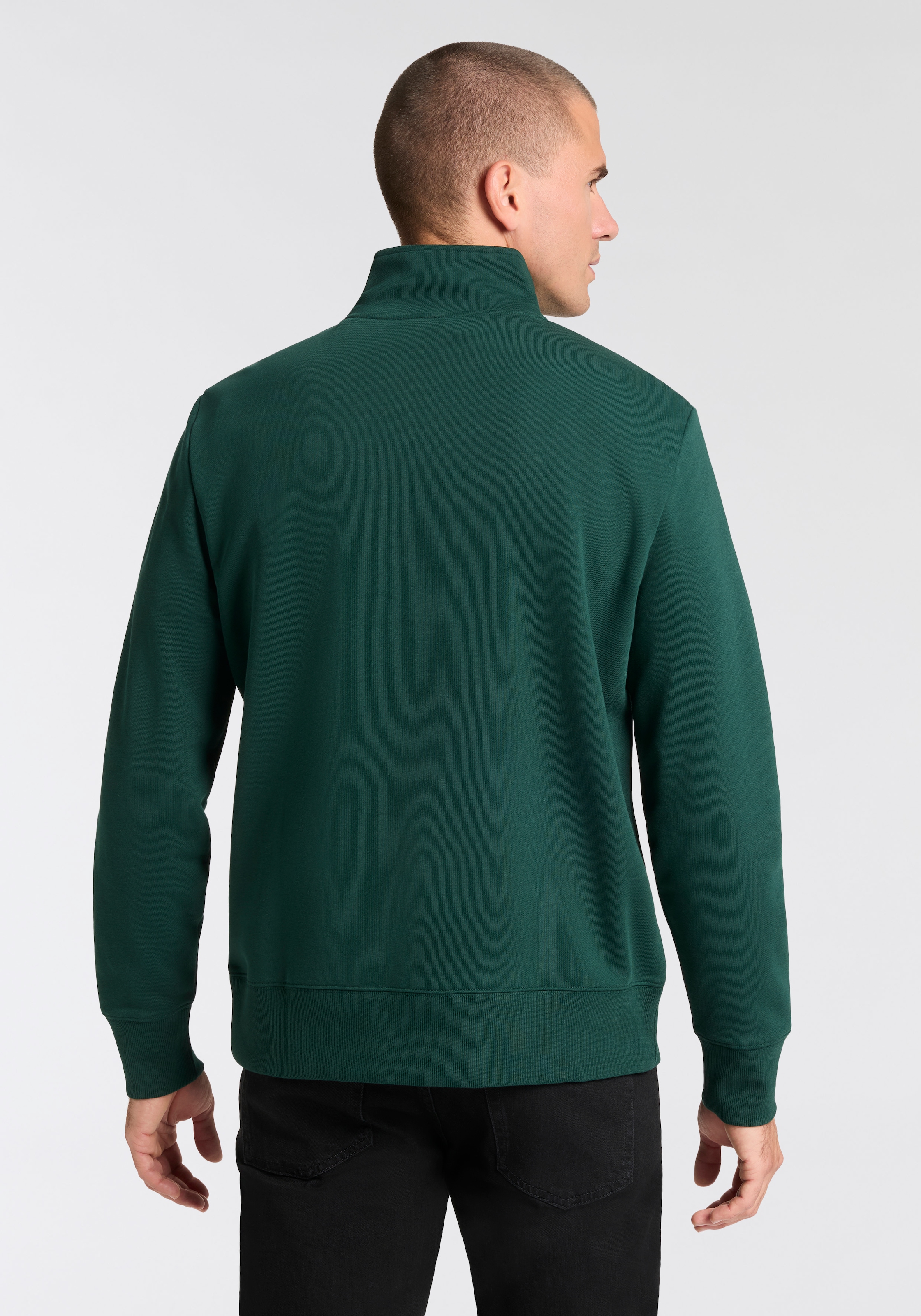 Gant Sweatshirt , Stehkragen mit Reissverschluss
