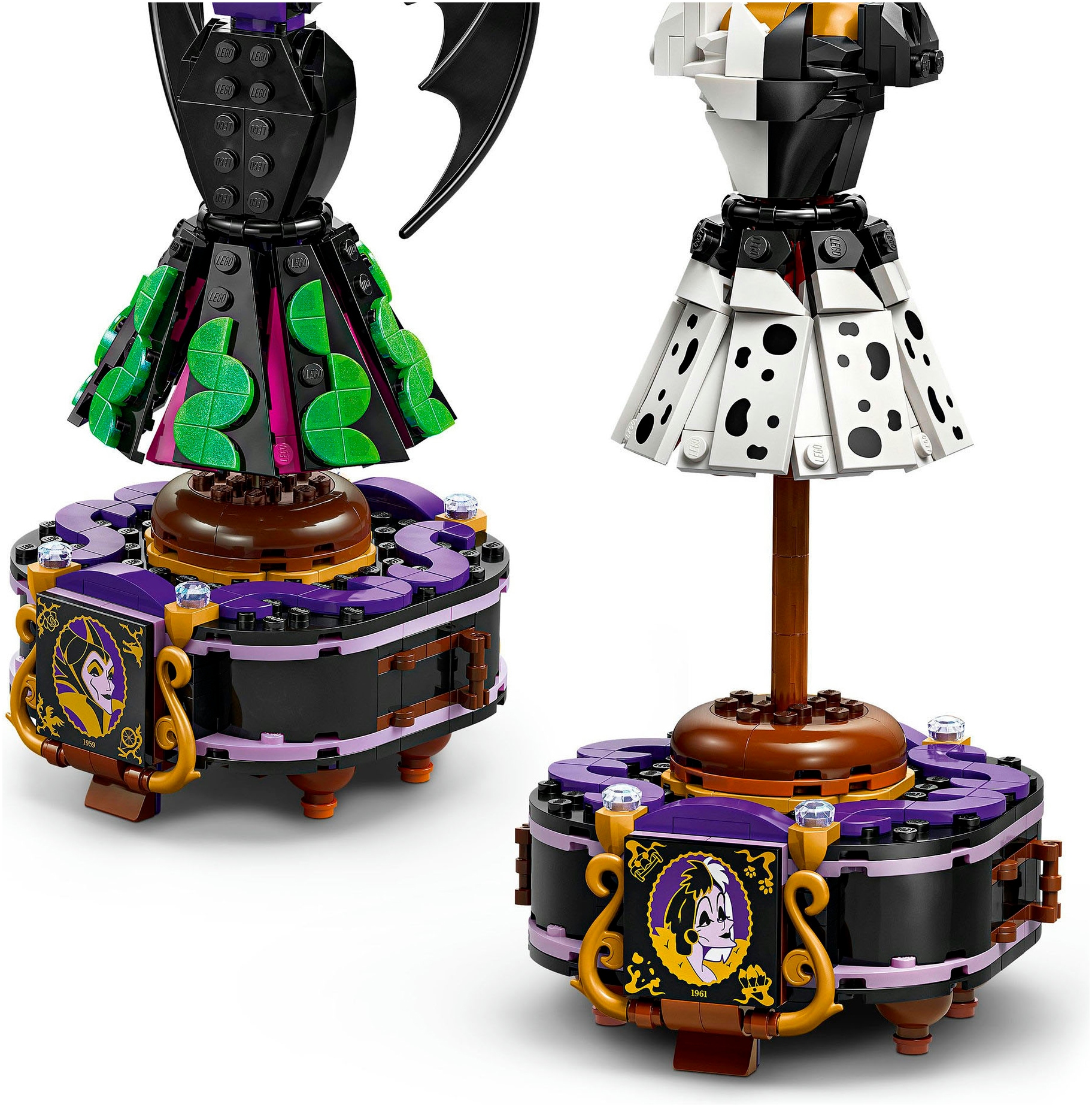 LEGO® Konstruktionsspielsteine »Die Kleider von Malefiz und Cruella De Vil (43262)« LEGO® Disney Classic; Made in Europe