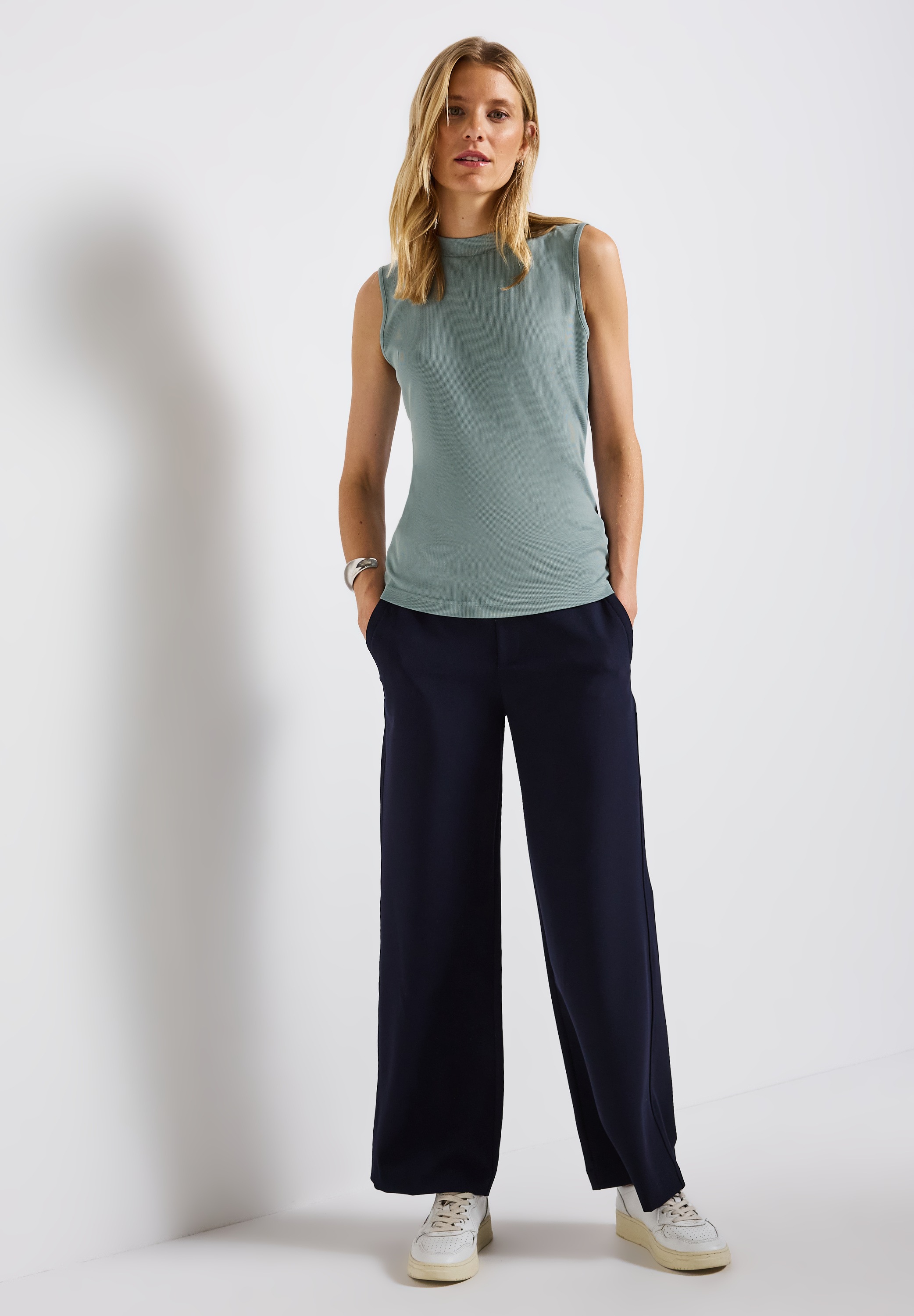 STREET ONE Ripptanktop mit Rippstruktur