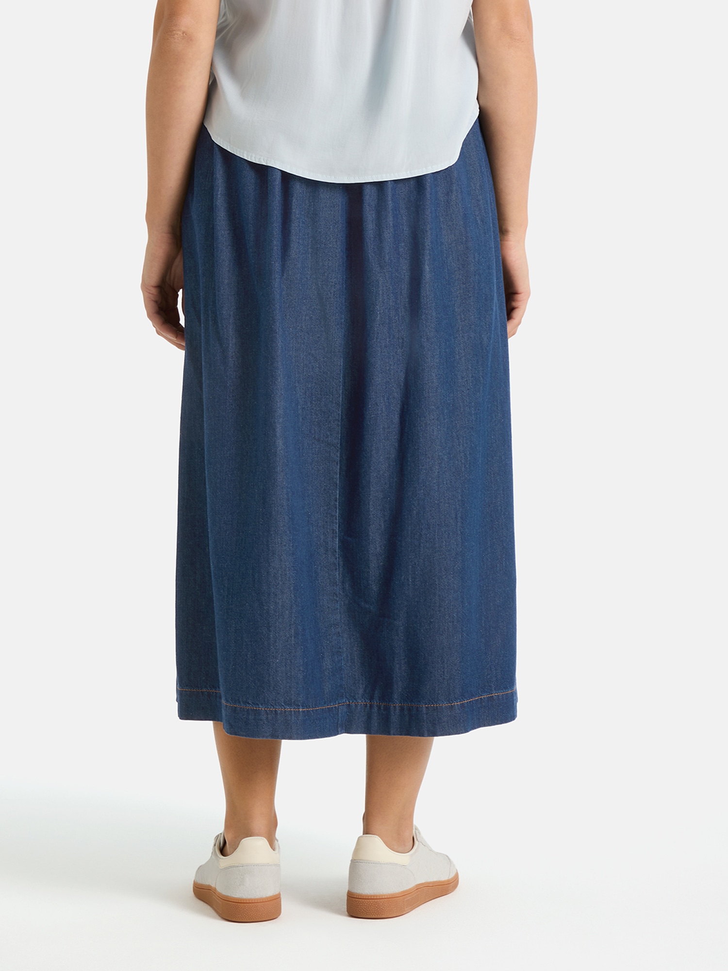 Lieblingsstück Jupe midi »PrittL« mit Faltenwurf