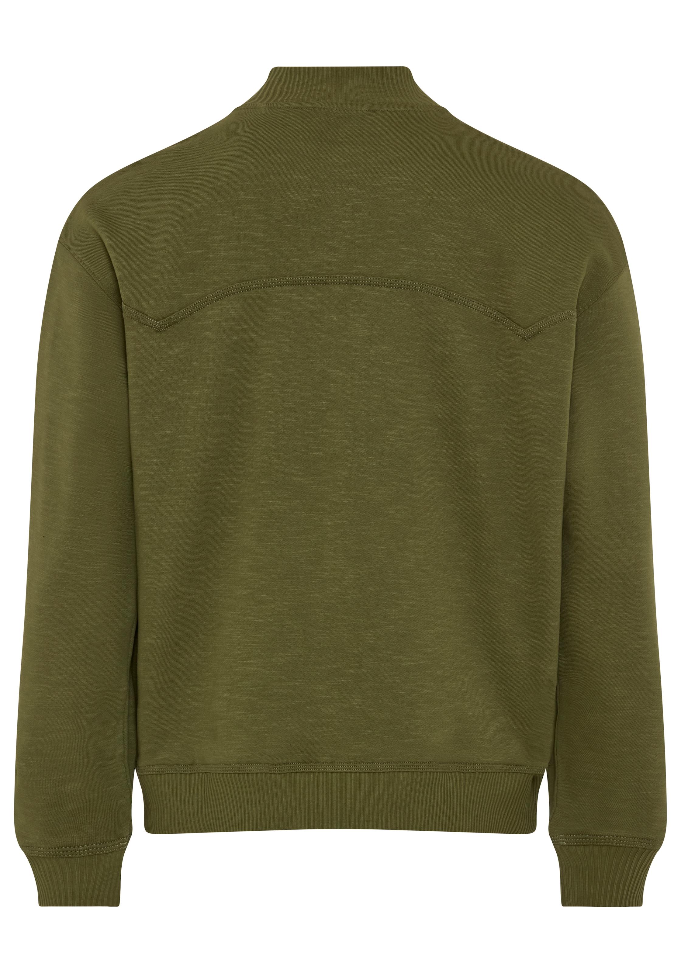 HUGO Sweatjacke »Nuvojack« Stehkragen Metallreissverschluss, reine Baumwolle