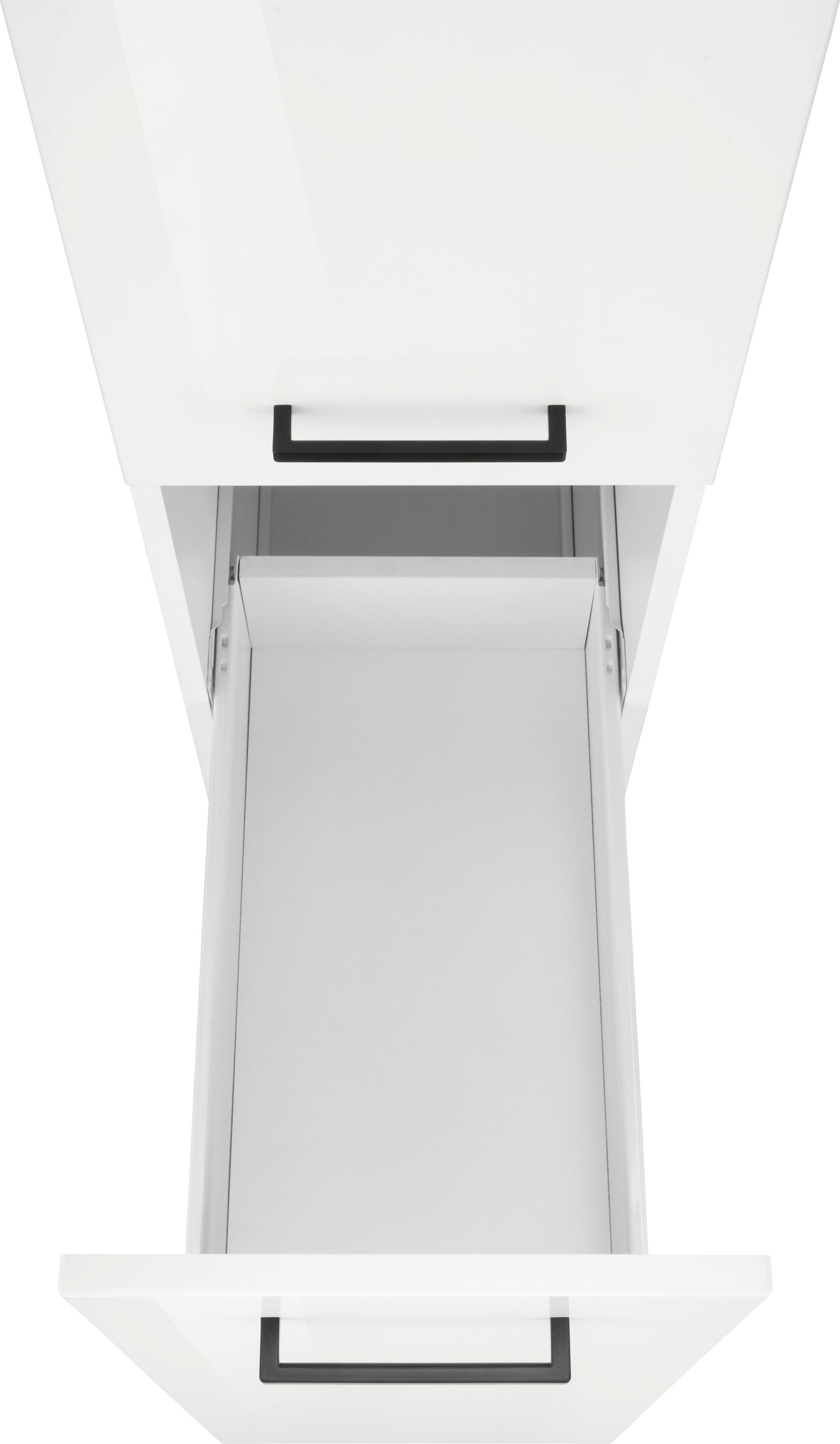 KOCHSTATION Armoire à pharmacie »KS-Trier« 30 cm de large, 200 cm de haut, avec 2 tiroirs et 5 étagères
