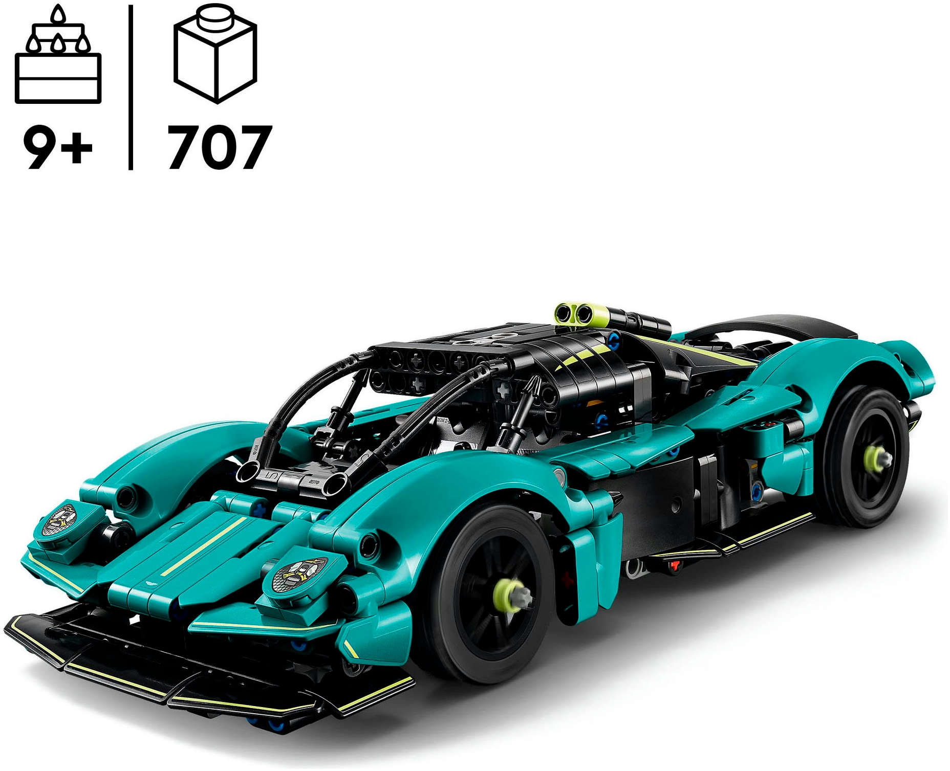 LEGO® Konstruktionsspielsteine »Aston Martin Valkyrie (42208), LEGO Technic« Made in Europe