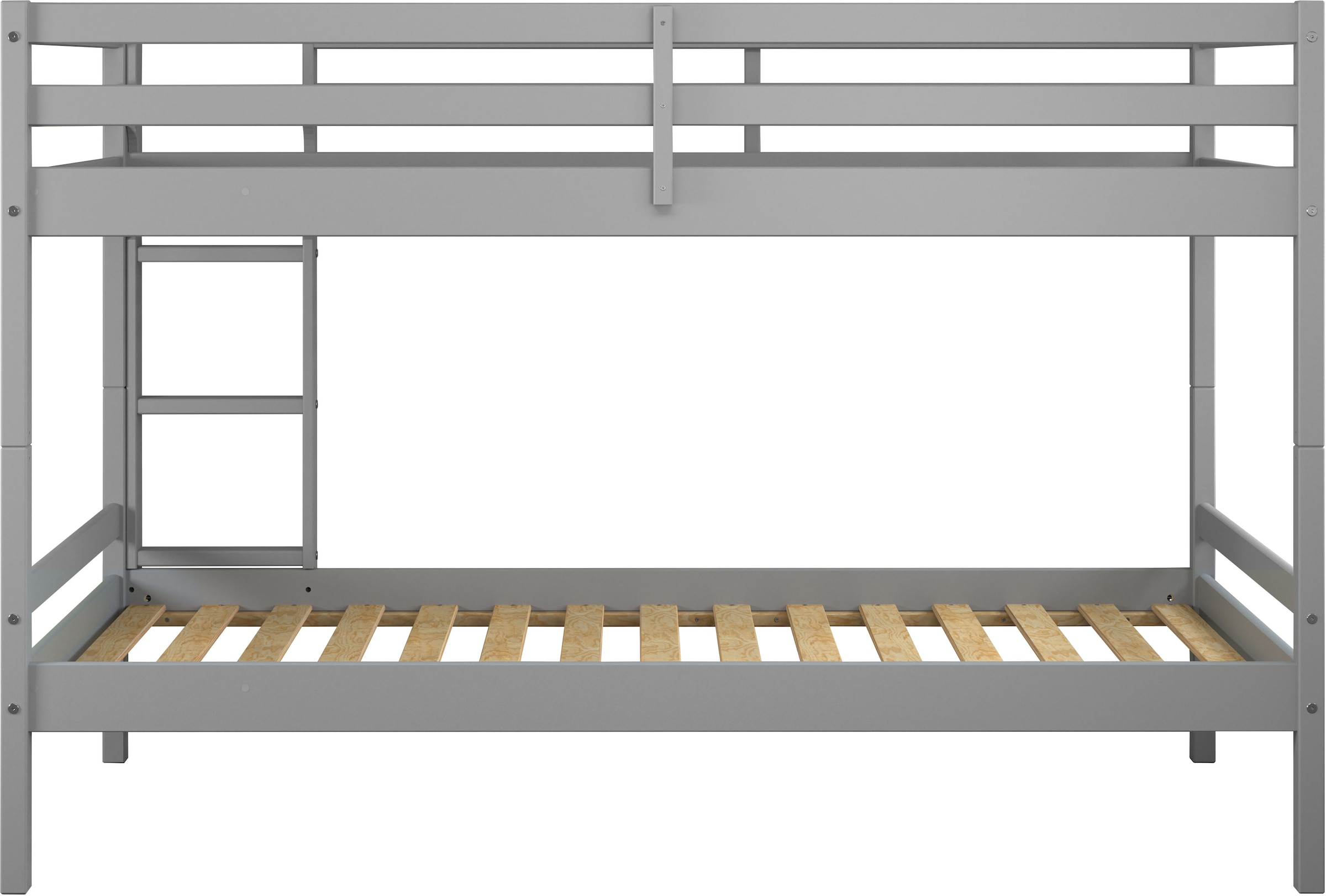 Lüttenhütt Etagenbett »Mora Bett Kinderbett Leiterbett Stockbett Holzbett Bestseller« 1 Stk. tlg. Teilbares Etagenbett aus Massivholz - (B/T/H): 100/208/140 cm Hochbett