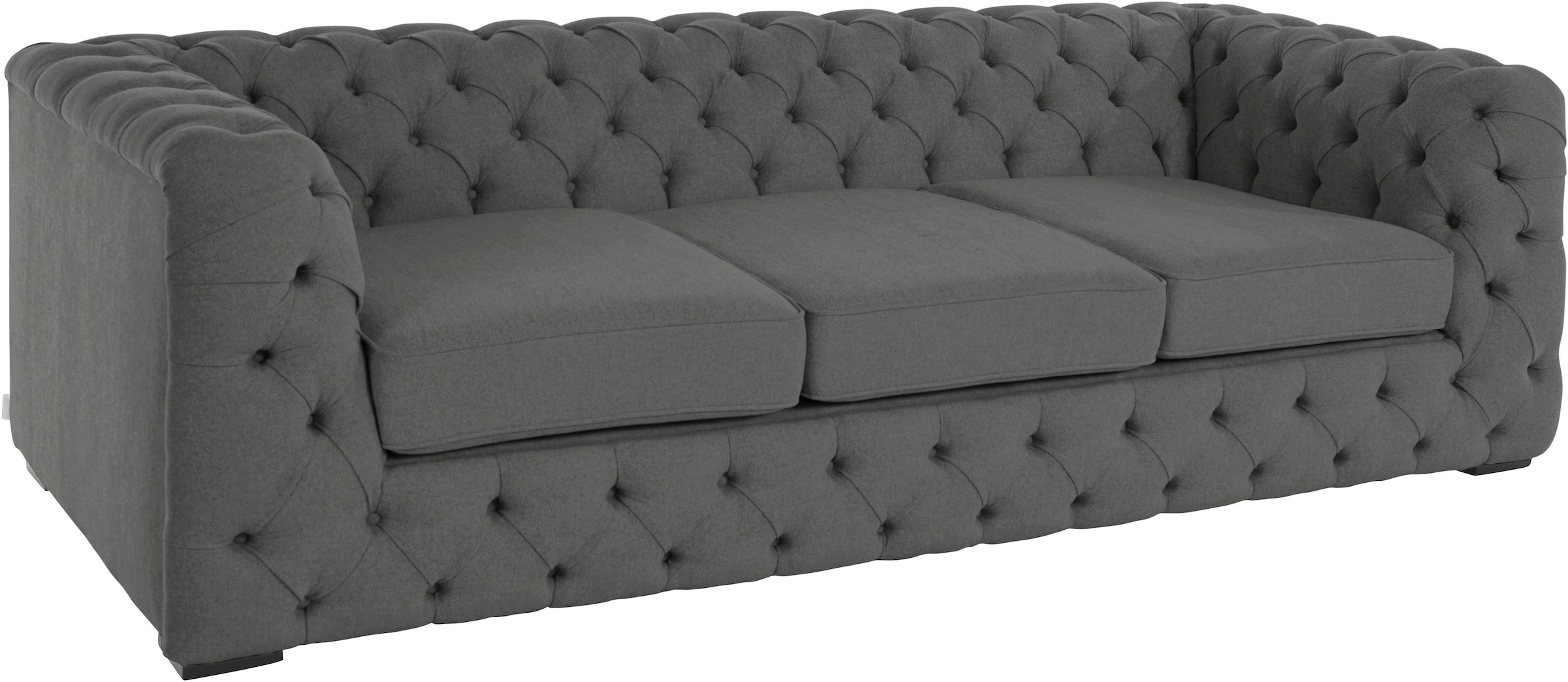 Home affaire Chesterfield-Sofa »Kalina« klassische Chesterfield-Knopfheftung, sehr hochwertige Verarbeitung
