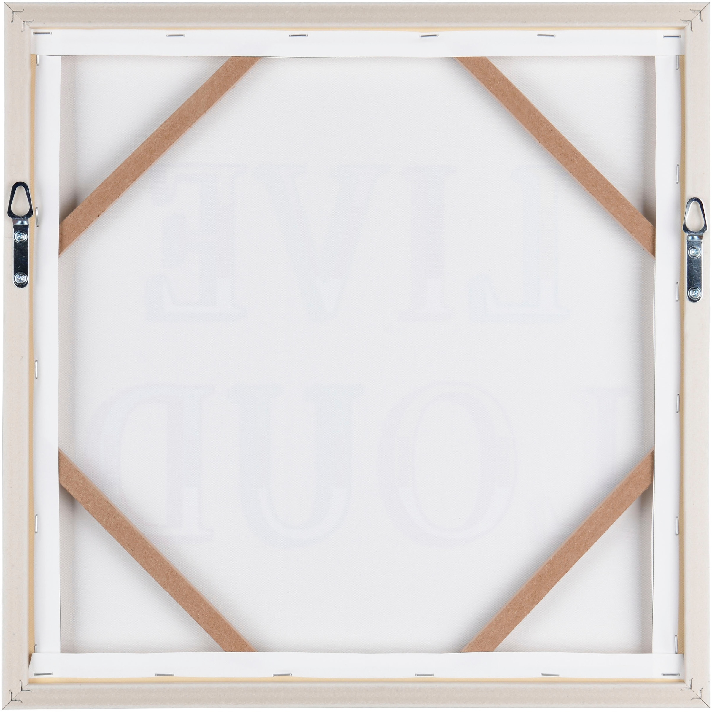 MIRRORS AND MORE Impression d'art »LIFE« 1 cuis tlg. Œuvre d'art avec message positif