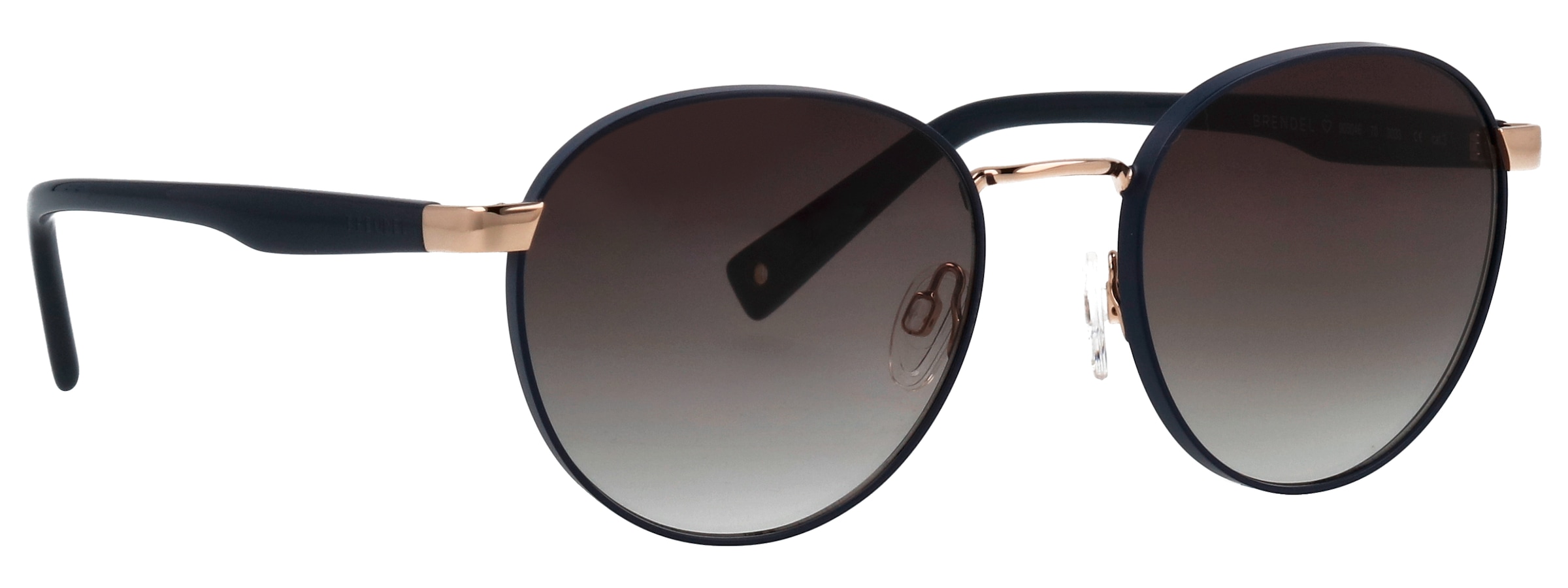 BRENDEL eyewear Lunettes de soleil pont simple couleur or