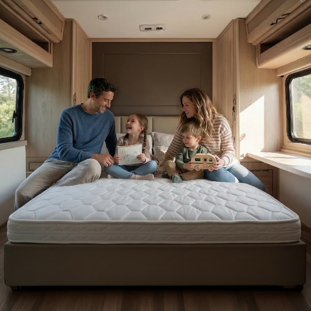 DI QUATTRO Komfortschaummatratze »Matratze Caravan« 10 cm hoch Raumgewicht: 28 kg/m³ 1 Stk. tlg. Matratze in verschiedenen Grössen erhältlich, atmungsaktive Matratze
