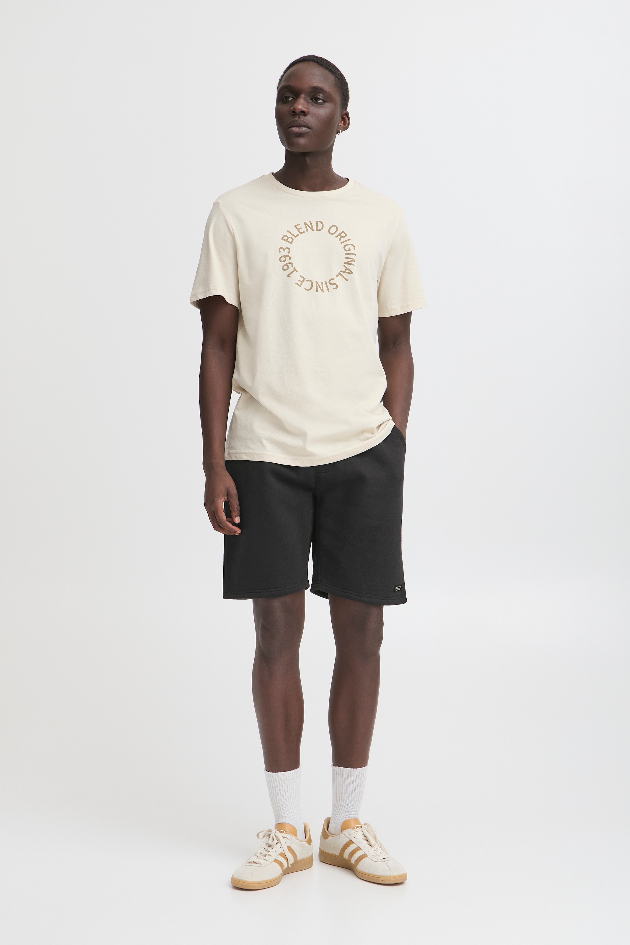 Blend Sweatshorts »BL-Shorts«  Relaxed Fit, avec cordon de serrage, en coton et polyester