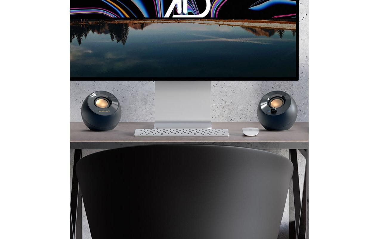 Creative PC-Lautsprecher »Pebble V2« 2.0 ( Lautstärkeregelung 8 W) USB-C