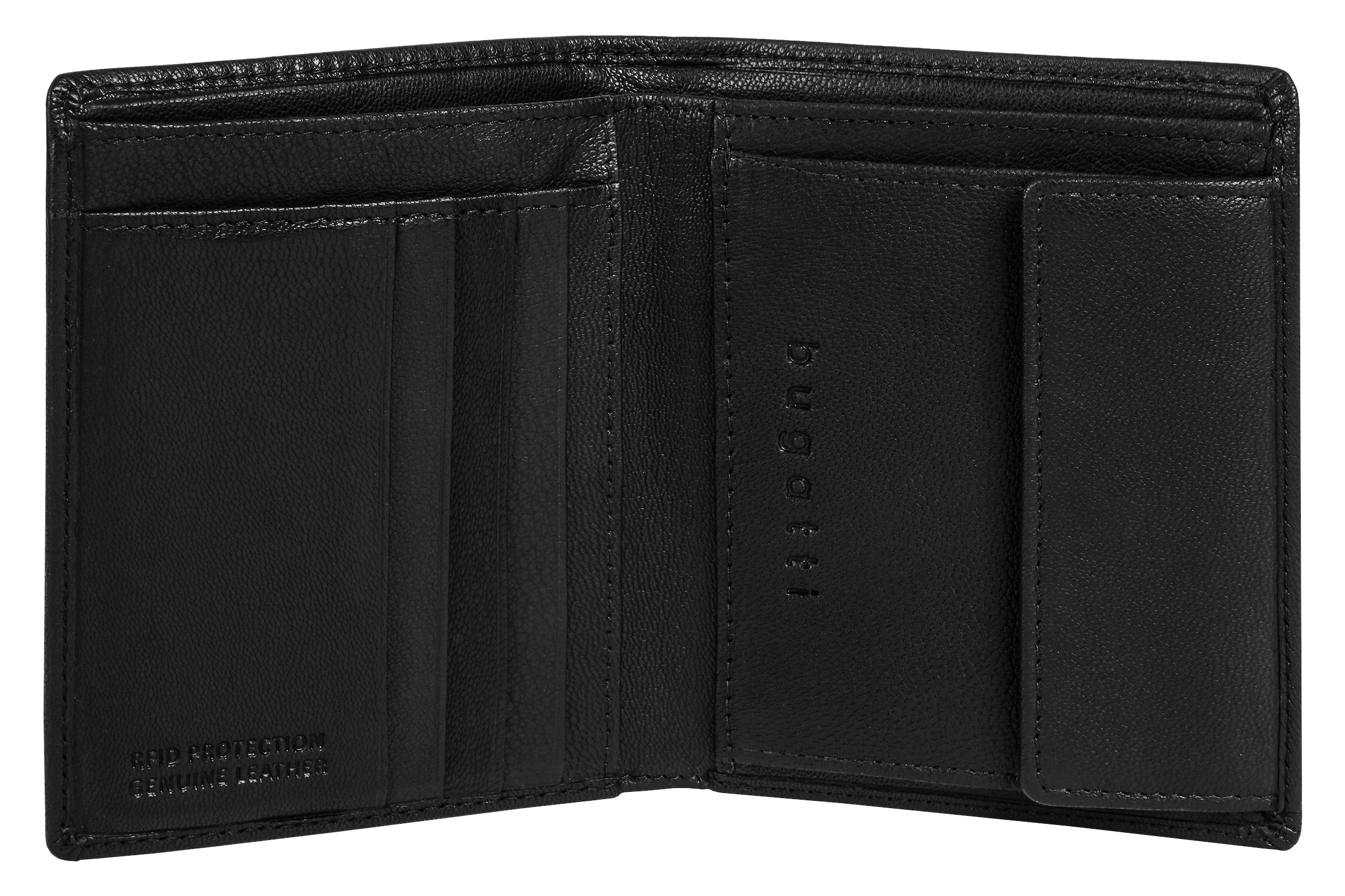 bugatti Geldbörse »BLACK MAGIC« echt Leder