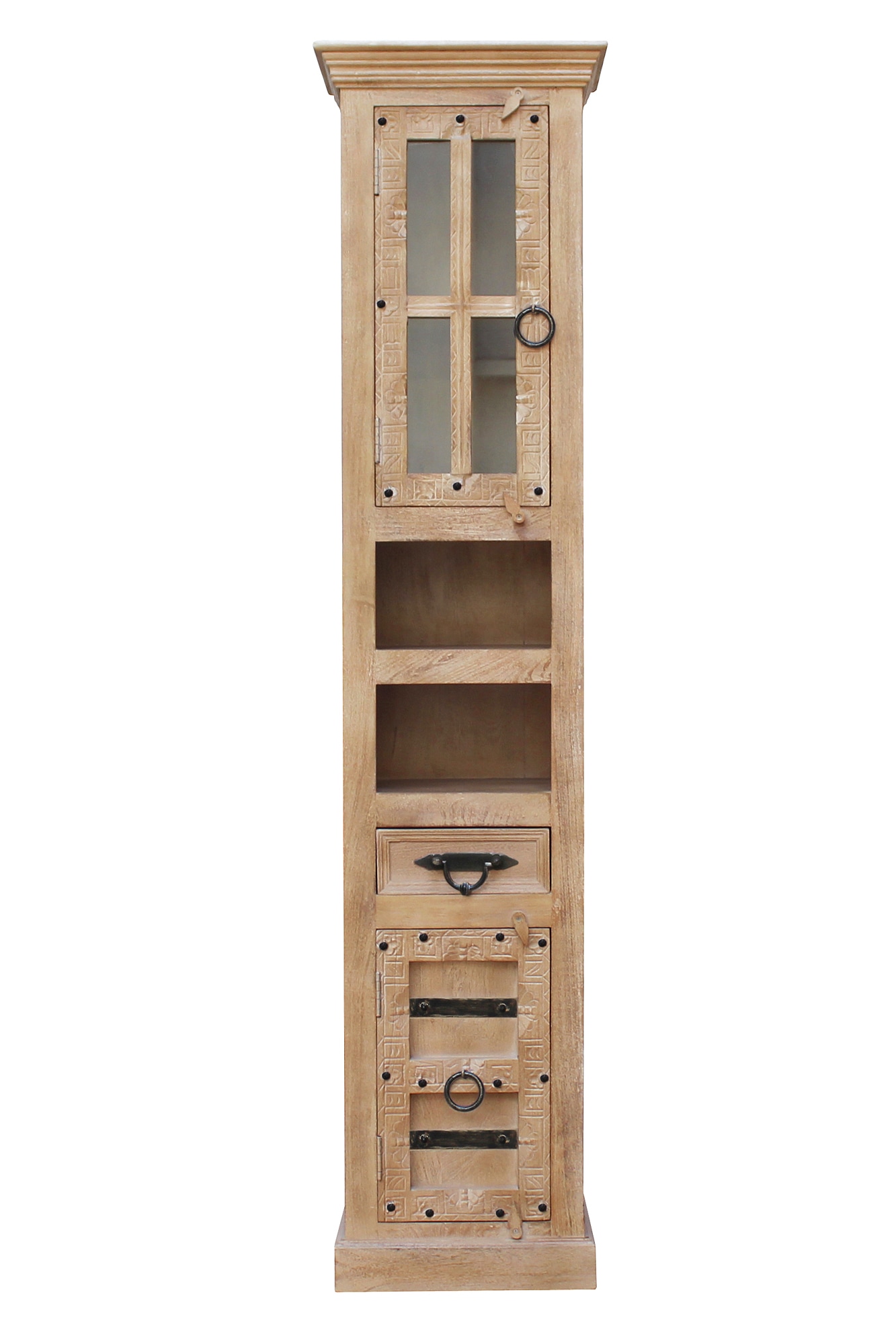 SIT Badmöbel-Set »Colombo 5-tlg. aus Mangoholz mit Hochschrank« Set, Bäder-Set, 