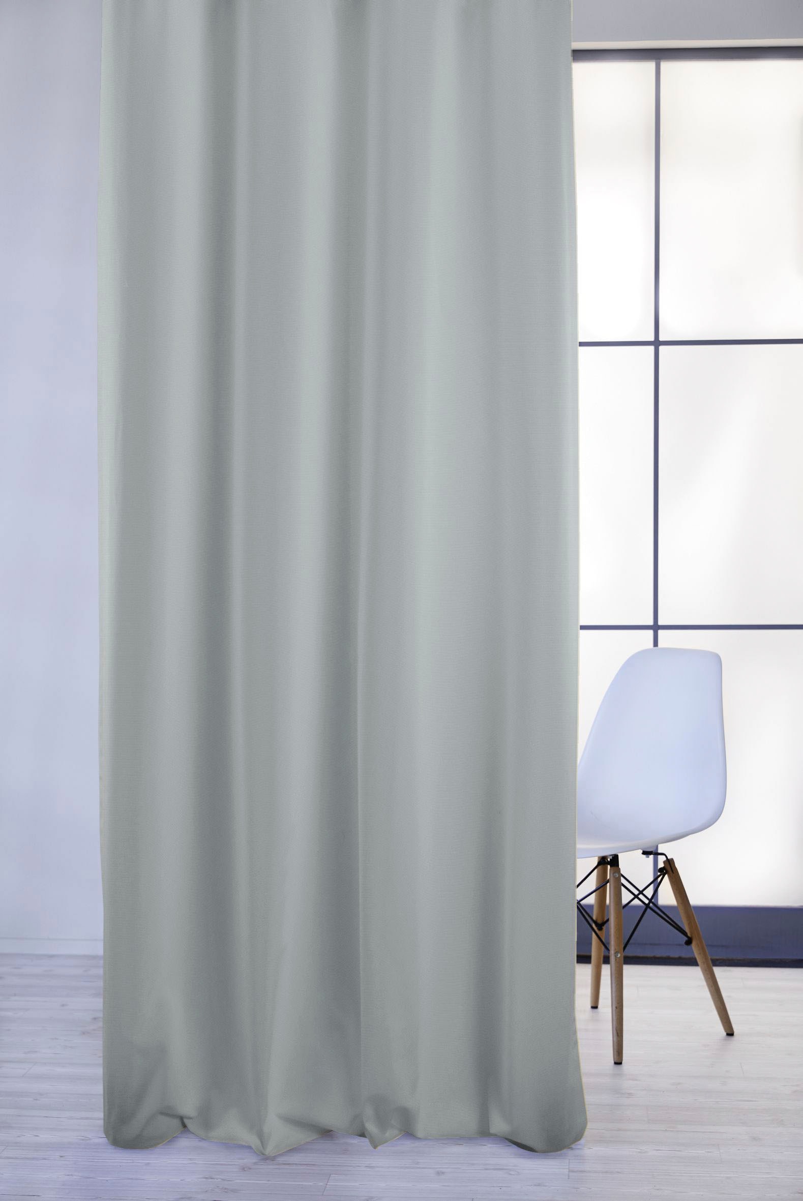 APELT Vorhang »4362 Rips Uni« Ösen 1 Stk. tlg. Wasser- und Schmutzabweisend