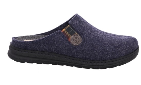 Rohde Pantoufles »ASIAGO«  , Hausschuh, Clog, Schlappen mit seitlichem Stretch mit Label