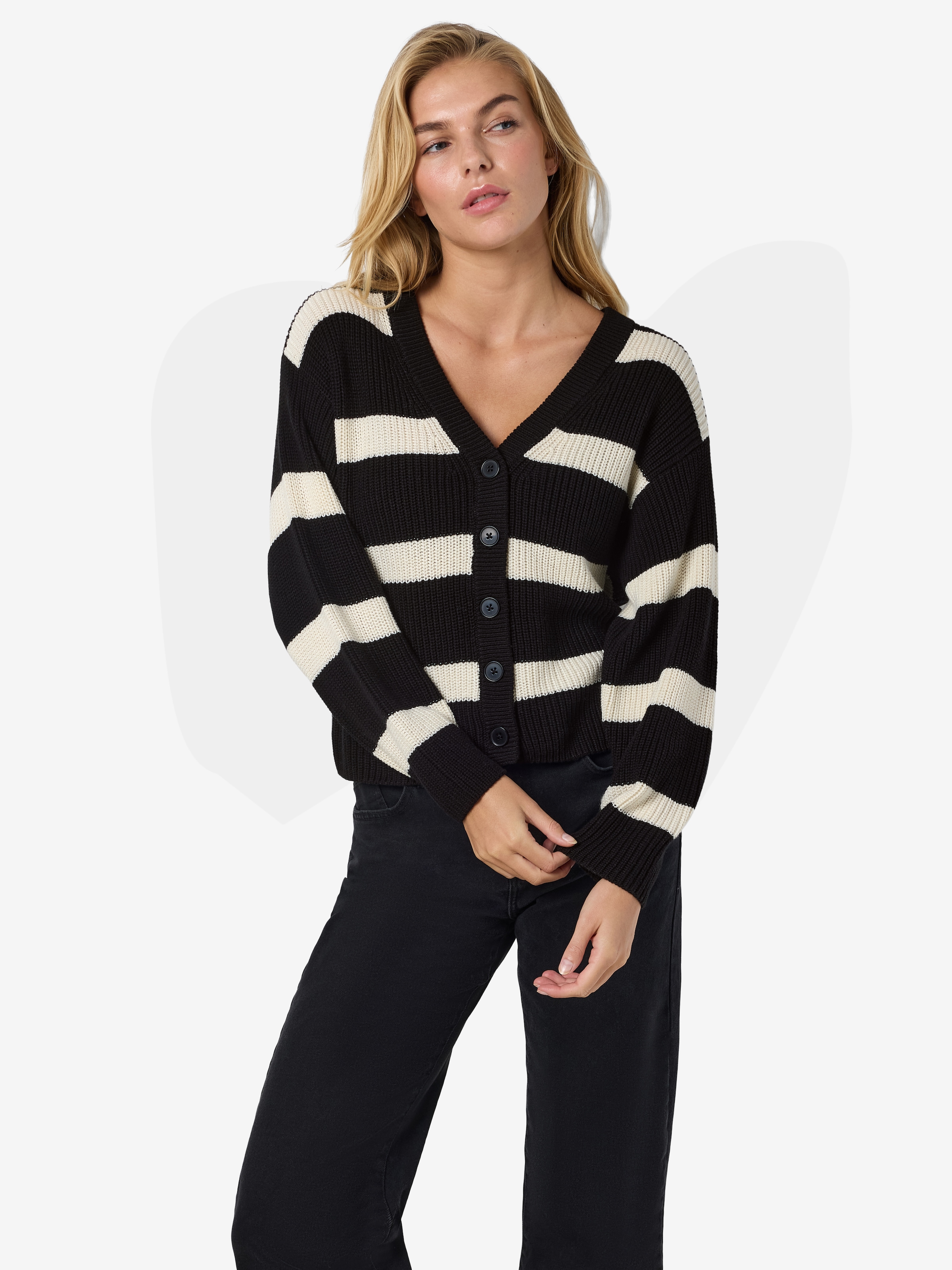 Noisy may Veste en tricot »NMMAYSA L/S V-NECK KNIT CARDIGAN NOOS«